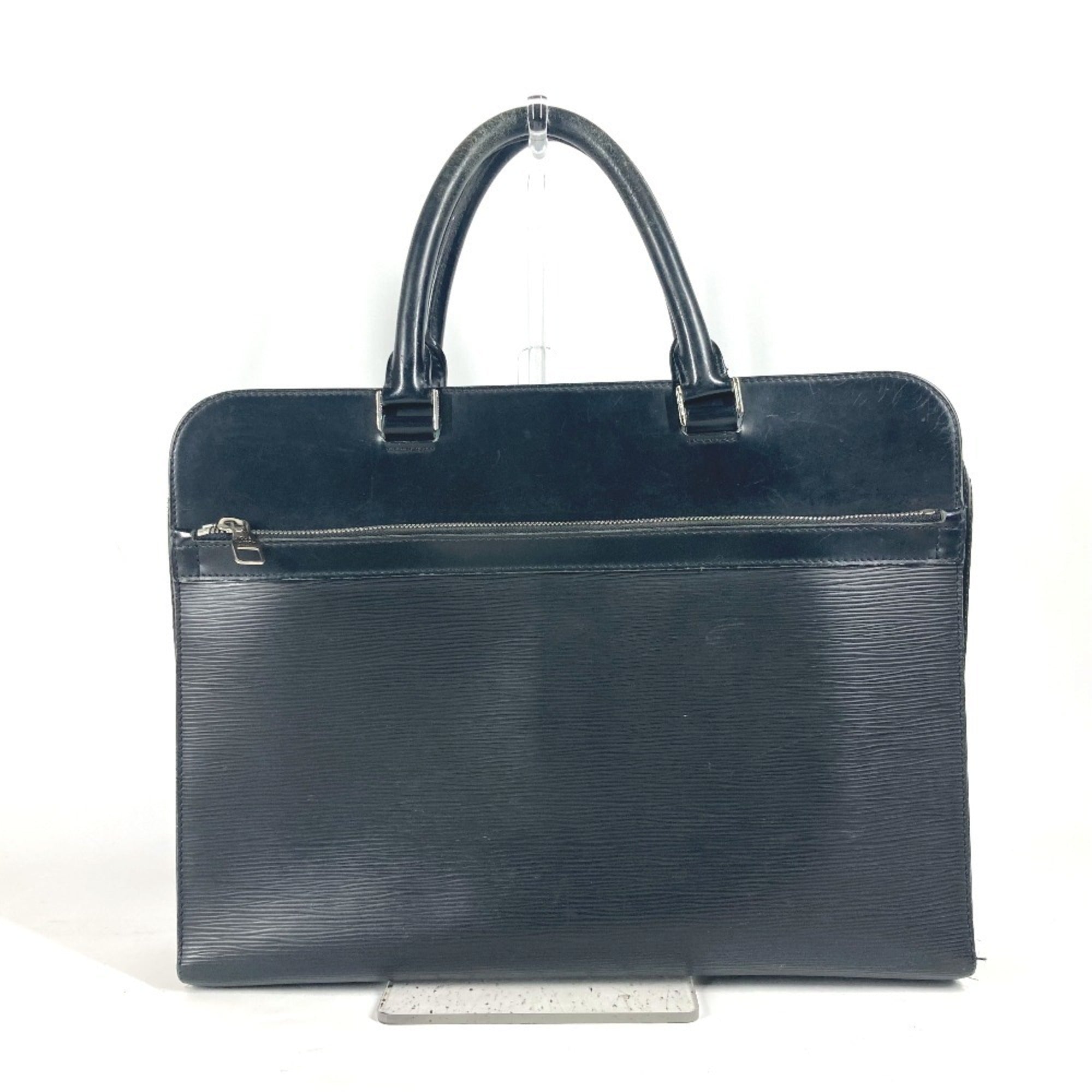 Louis Vuitton Black Epi Leather Handbag Shoulder Bag Tote Bag (Pre-Owned)