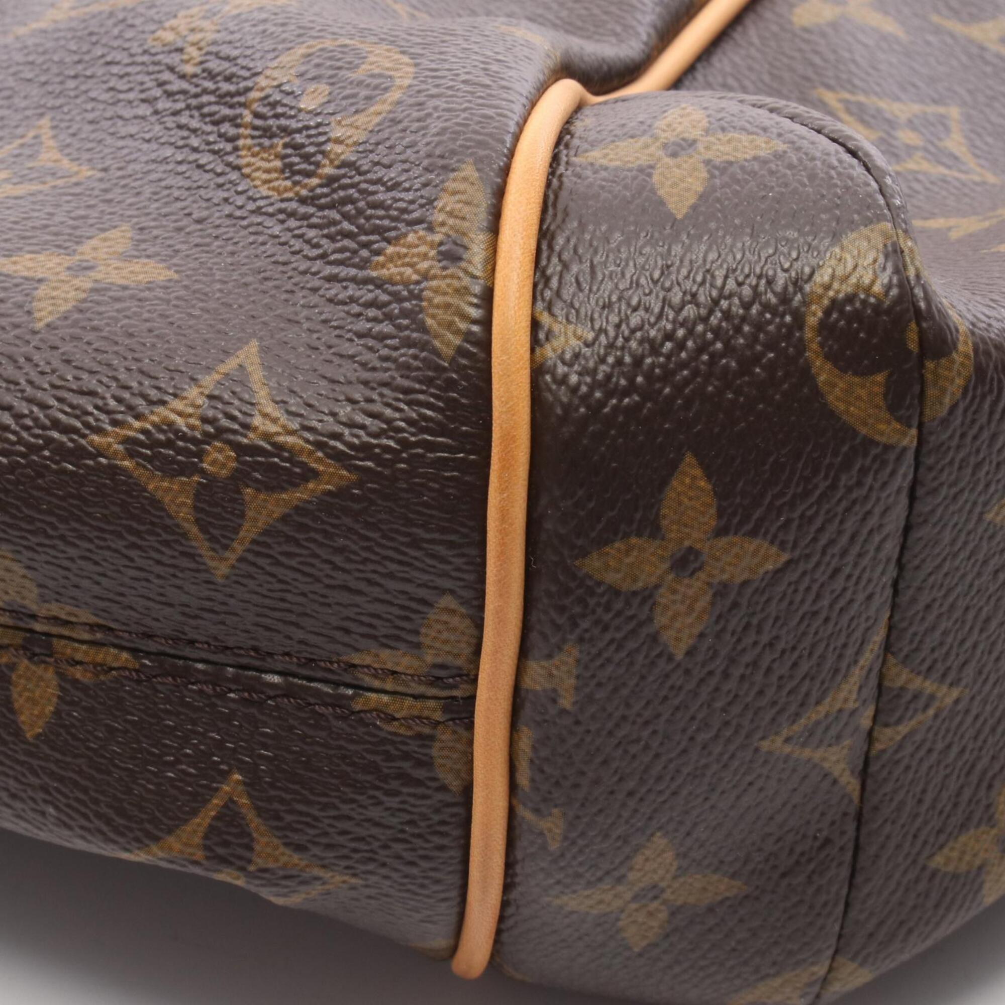 Louis Vuitton Brown Monogram Handbag Tote Bag (Pre-Owned)