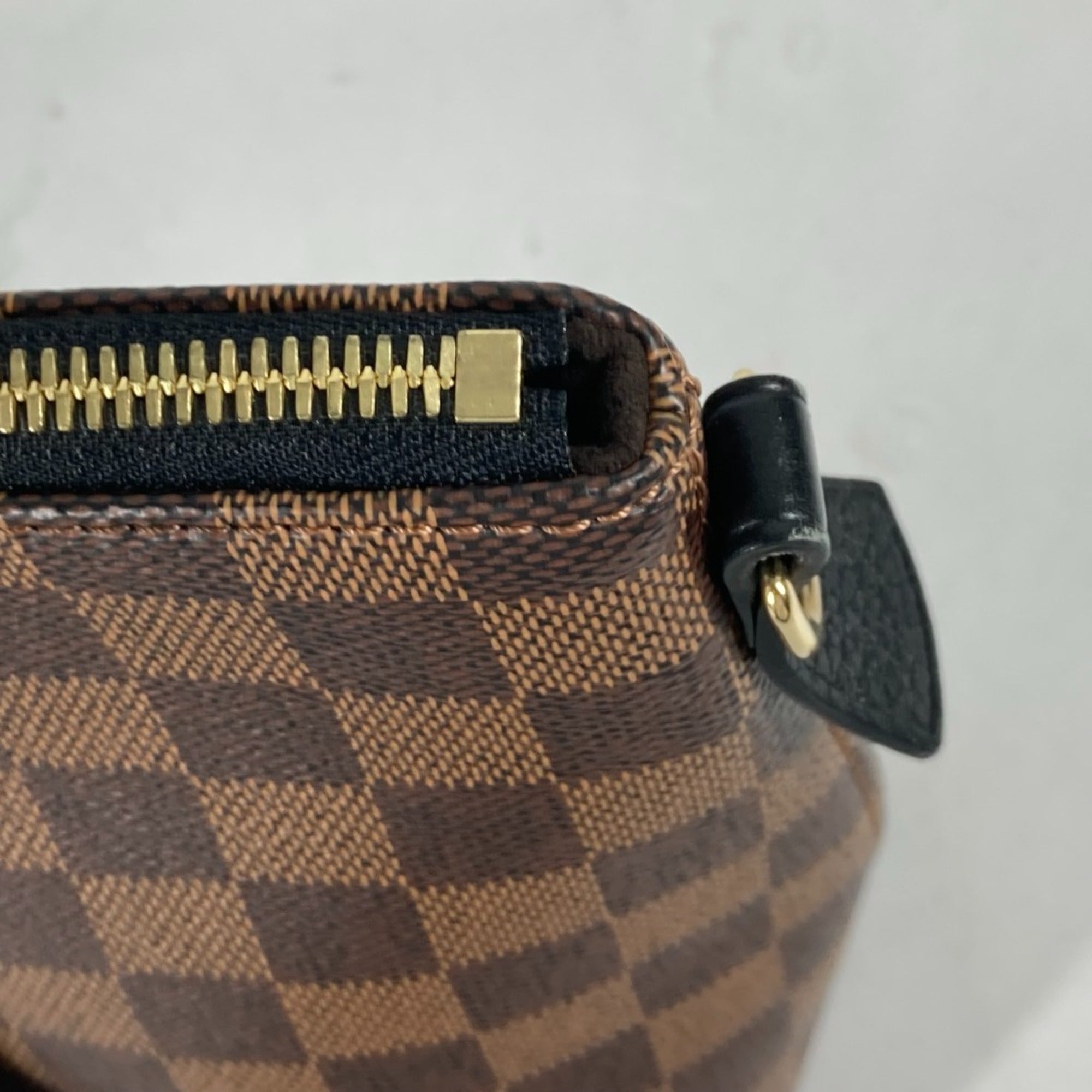 Louis Vuitton Brown Ebene Damier Canvas Shoulder Bag Tote Bag (Pre-Owned)