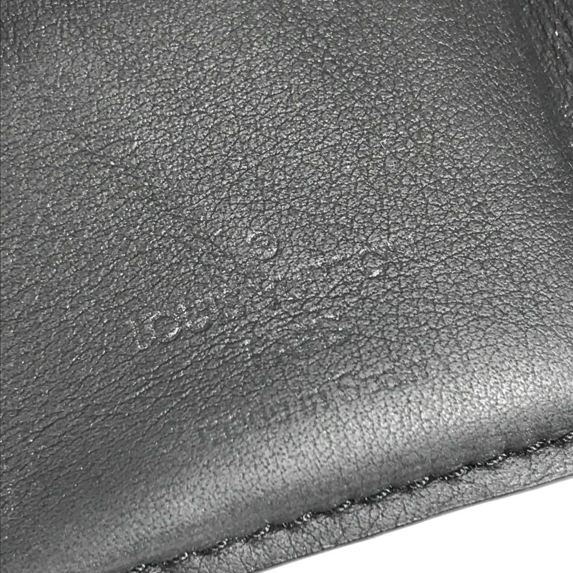 Louis Vuitton Black Gray Monogram Eclipse Canvas Wallet (Tri-Fold) (Pre-Owned)