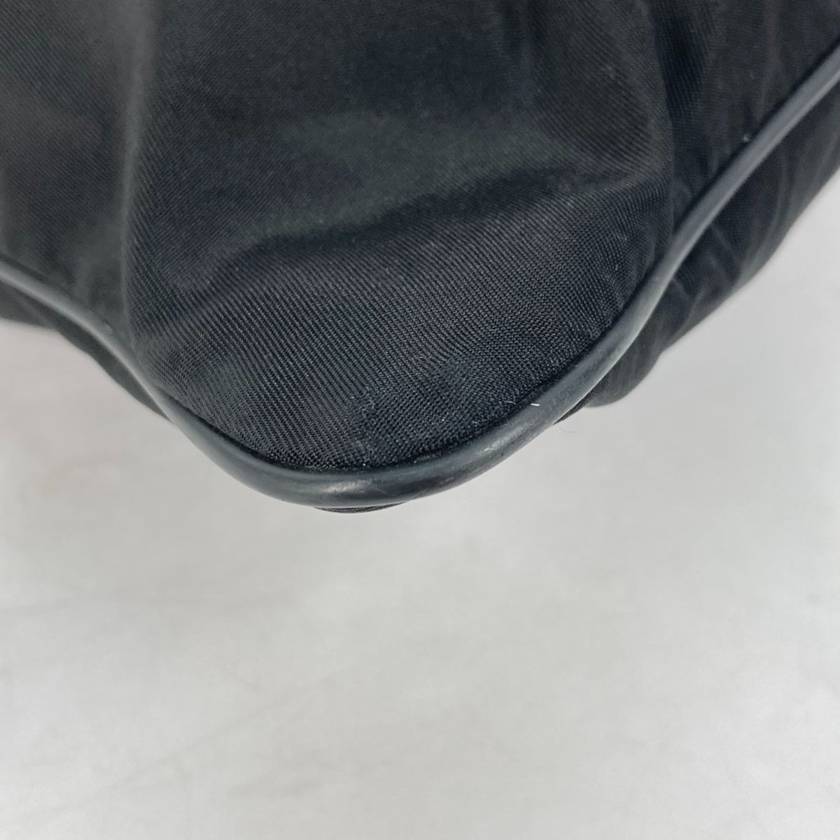 Prada Black Cloth Shoulder Bag (Pre-Owned)