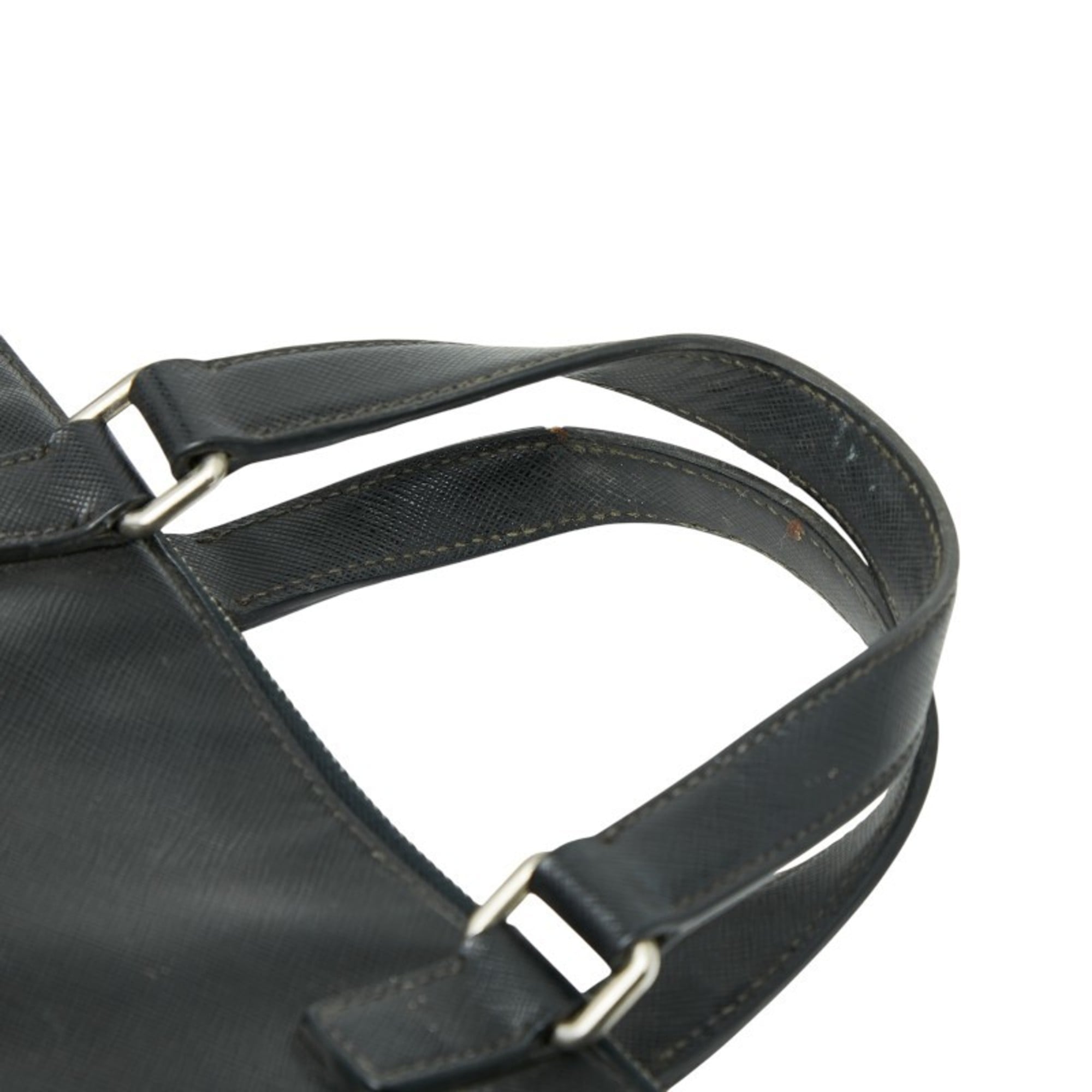 Prada Black Leather Handbag (Pre-Owned)