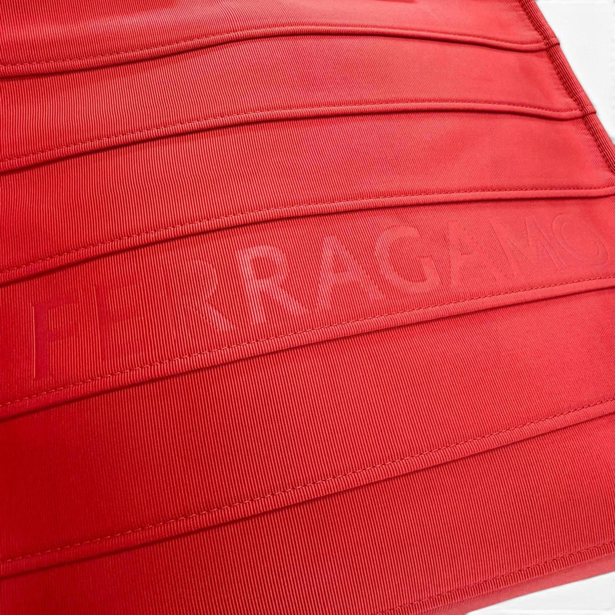 Salvatore Ferragamo Red Color Leather Tote Bag (Pre-Owned)