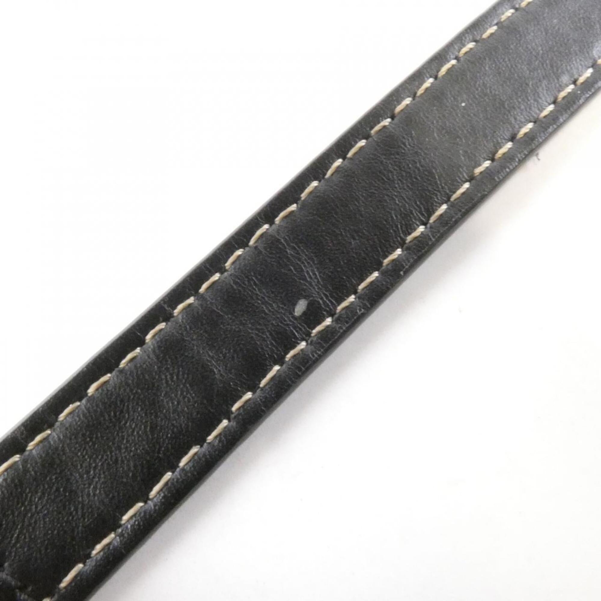 Fendi Black Leather Shoulder Bag (Pre-Owned)