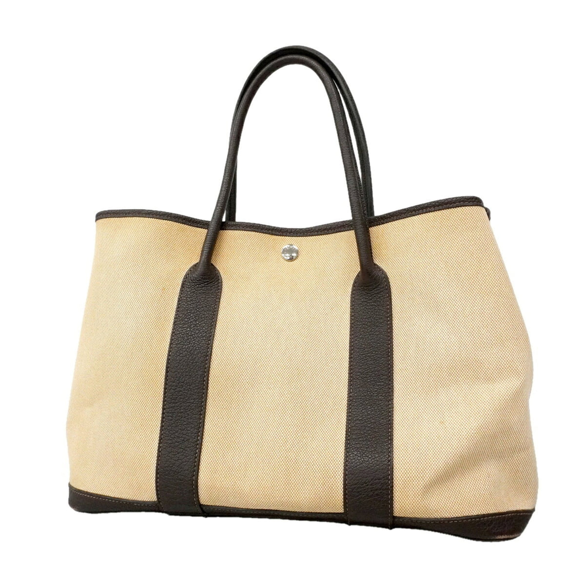 Hermes Brown Toile H Tote Bag (Pre-Owned)