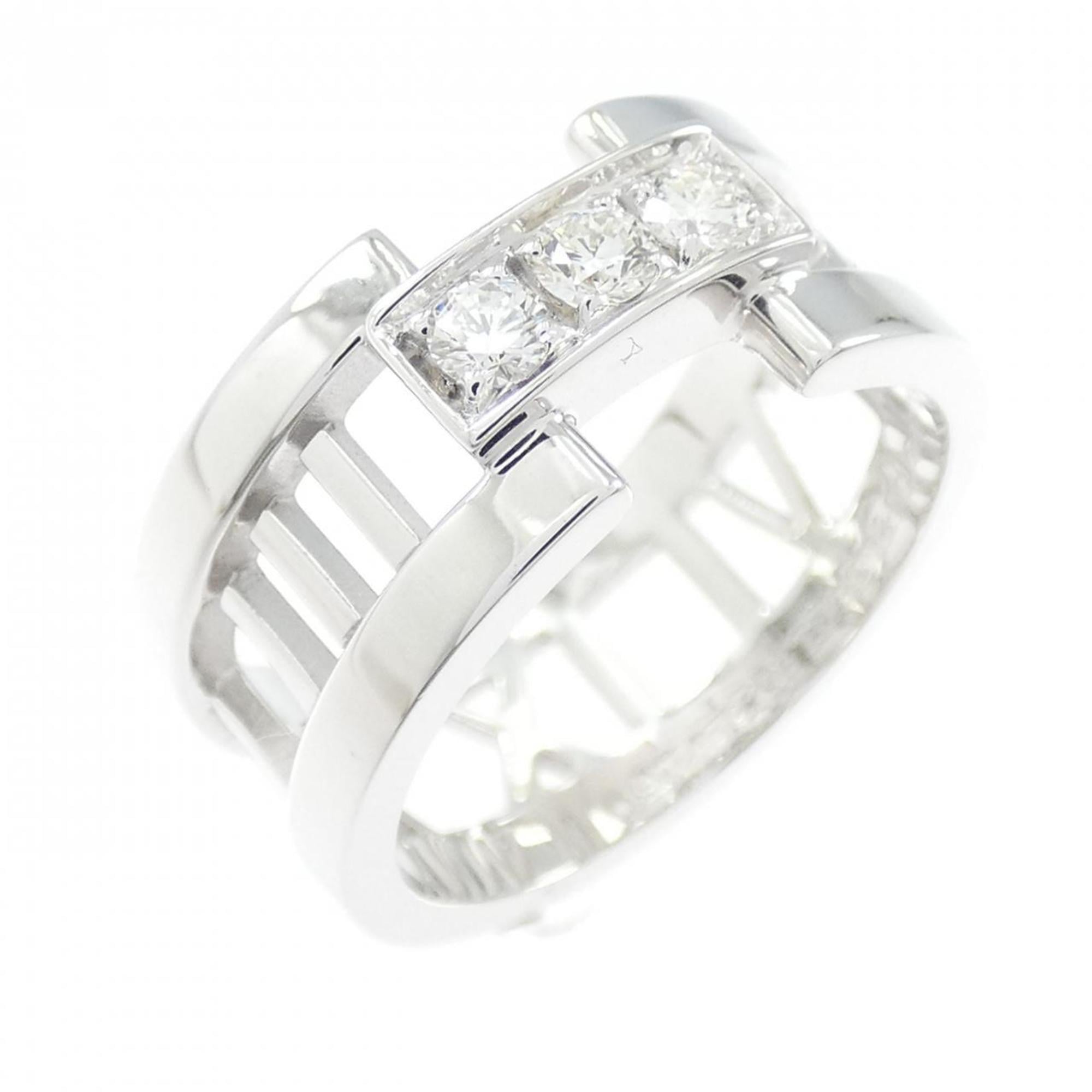 Tiffany White Gold White Gold (18K) Band Ring (Pre-Owned)