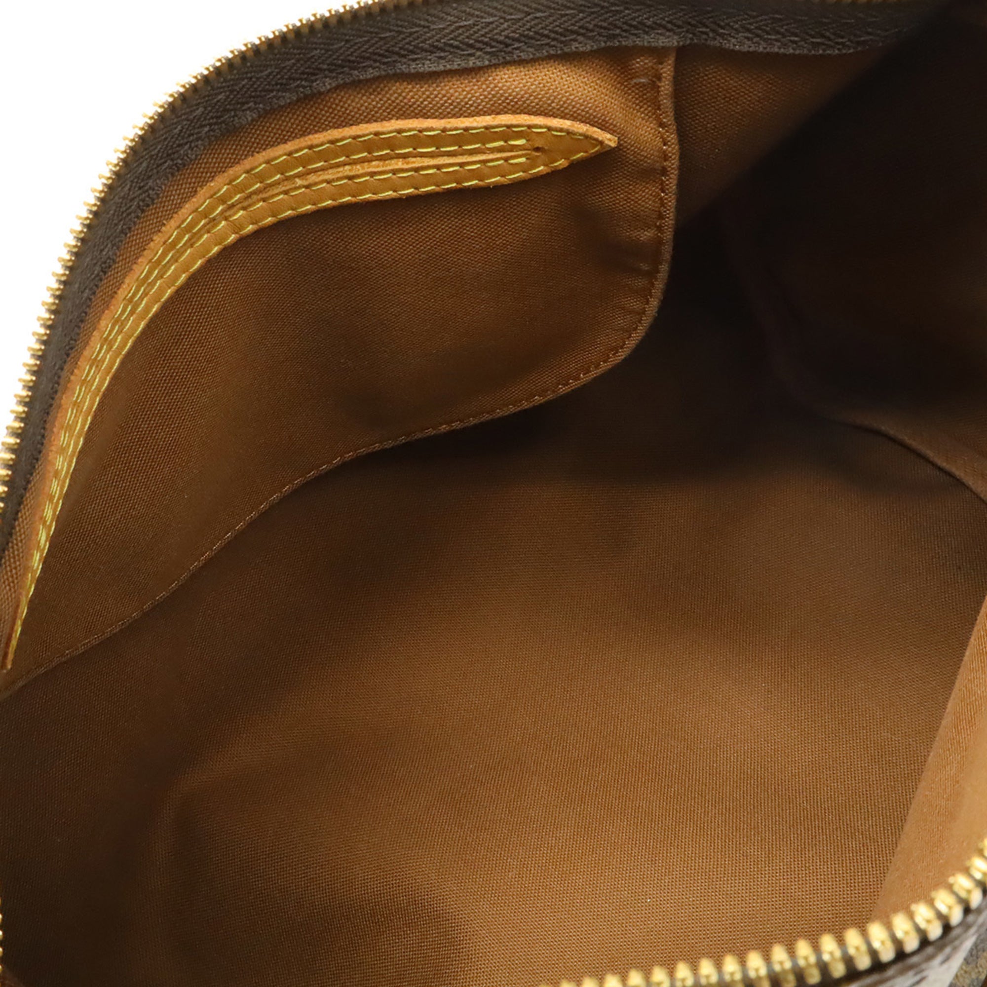 Louis Vuitton Brown Monogram Canvas Pvc Coated Canvas Boston Bag Handbag Shoulder Bag (Pre-Owned)