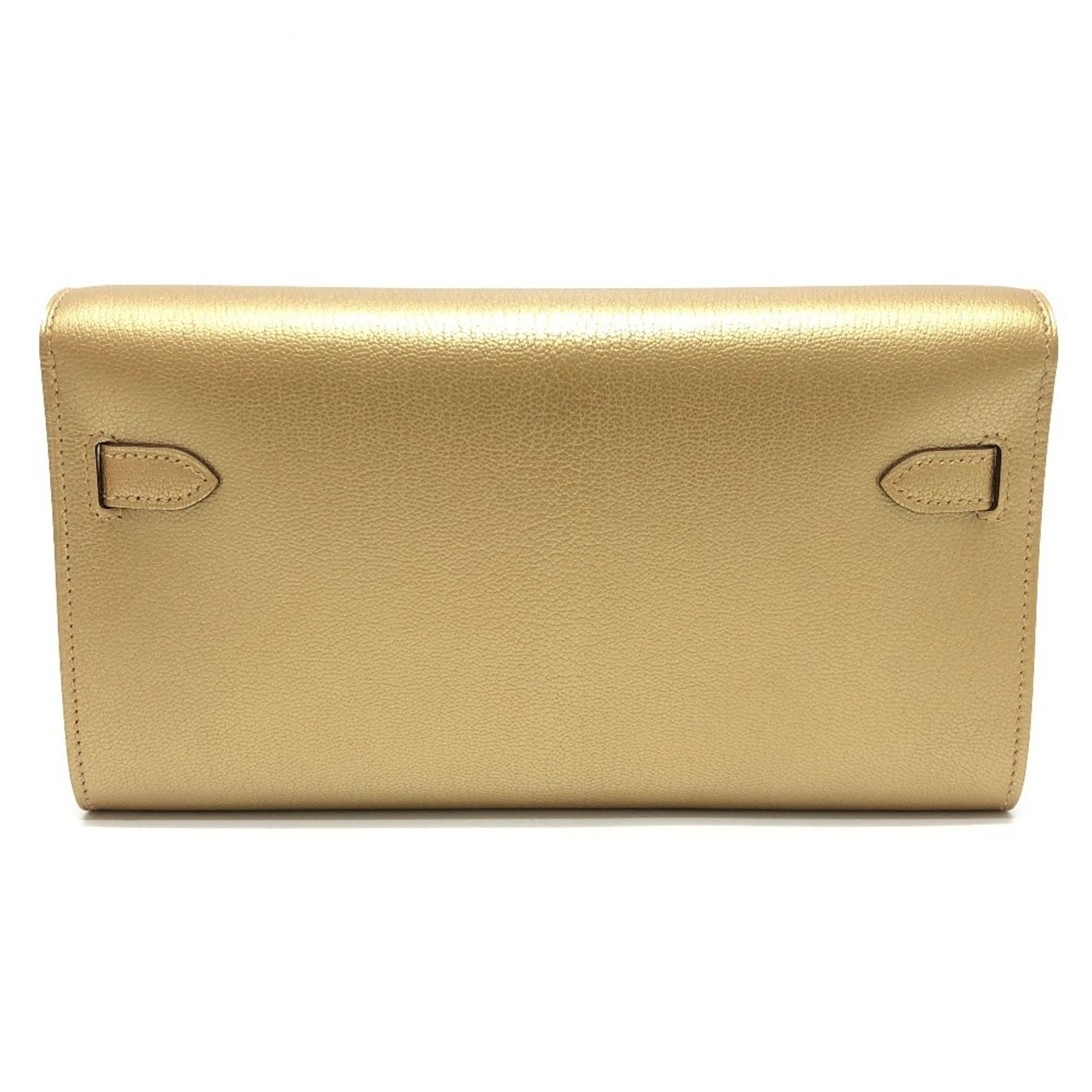 Hermes Gold Chain/Shoulder Wallet (Pre-Owned)
