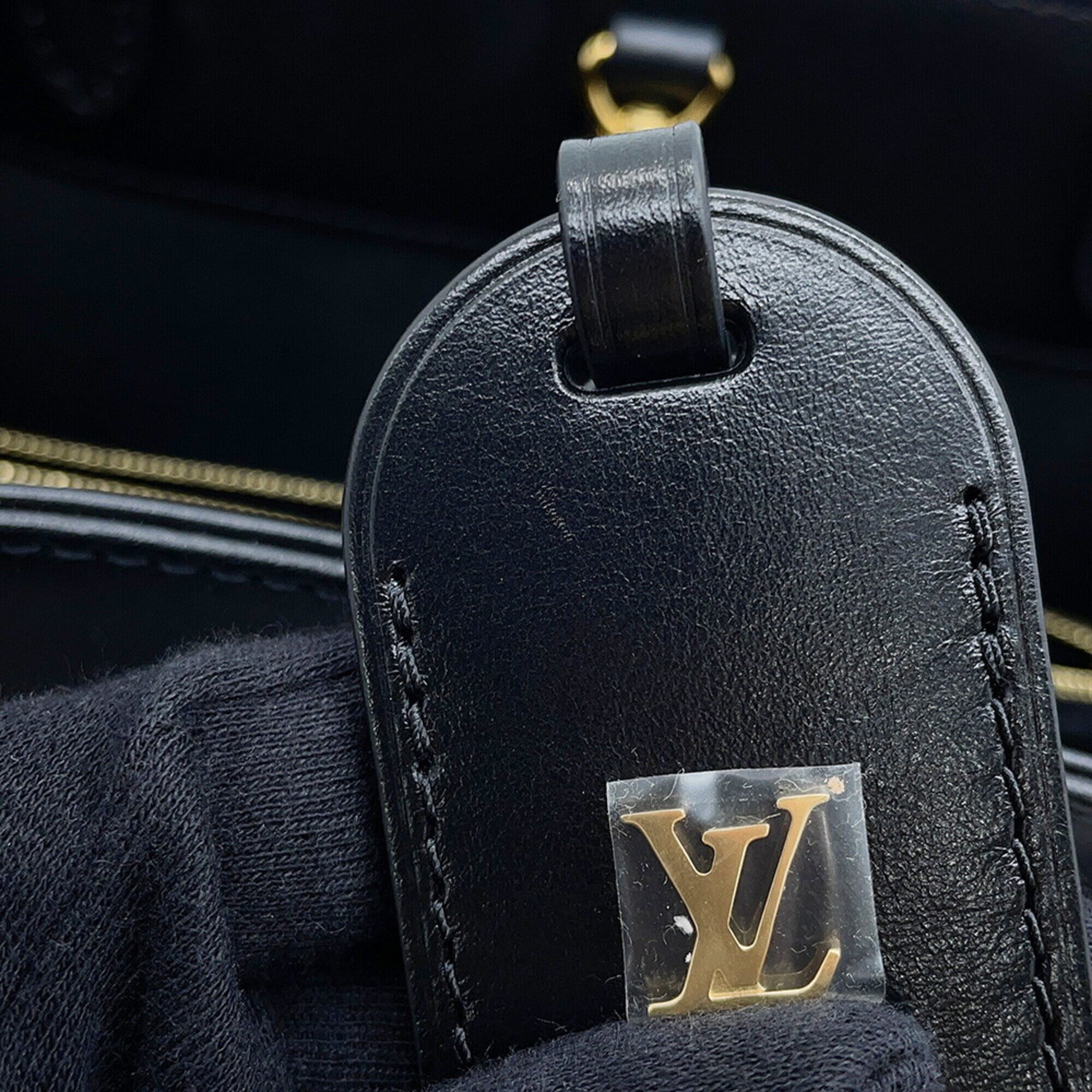 Louis Vuitton Noir Monogram Empreinte Handbag Shoulder Bag (Pre-Owned)