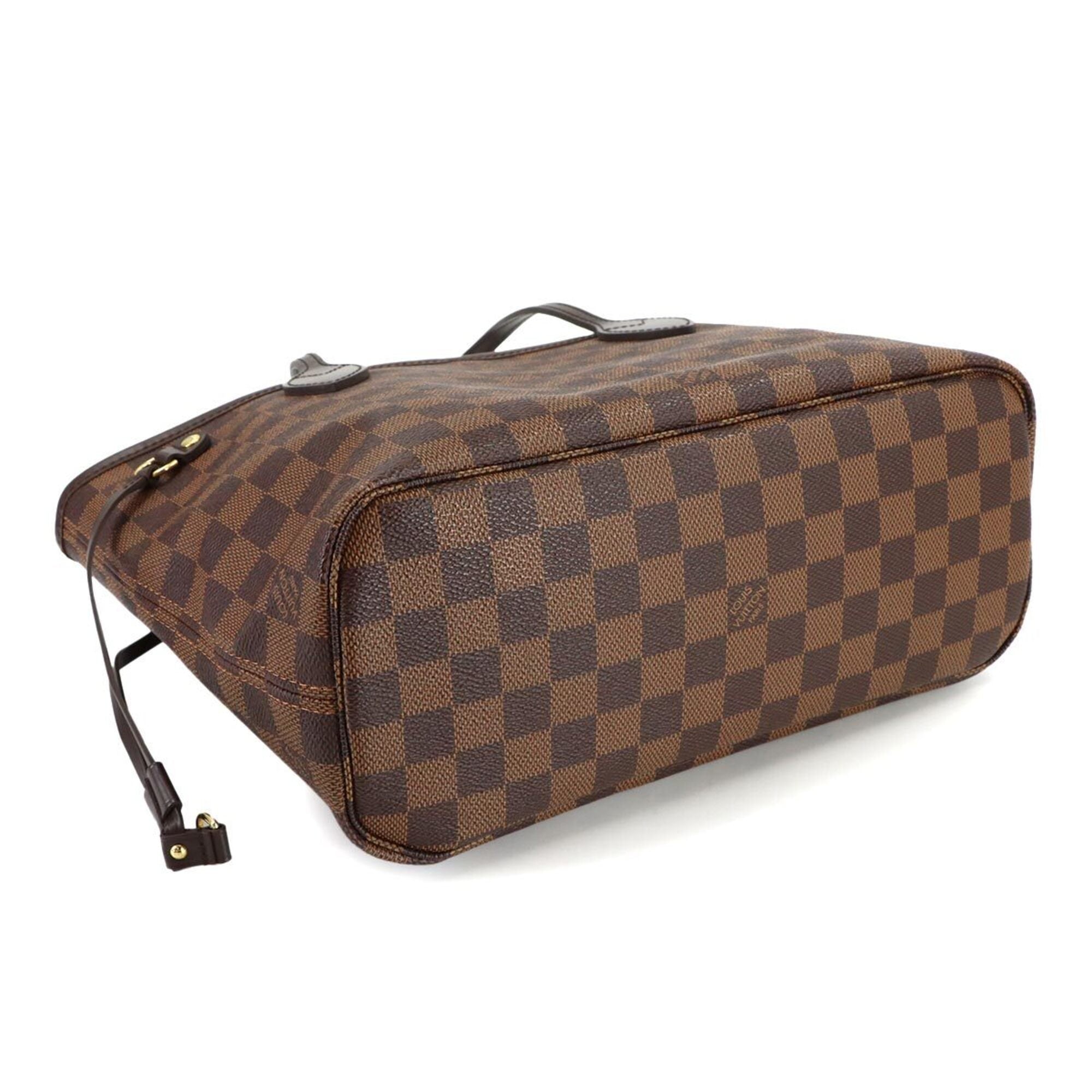 Louis Vuitton Ebene Damier Canvas Handbag Tote Bag (Pre-Owned)
