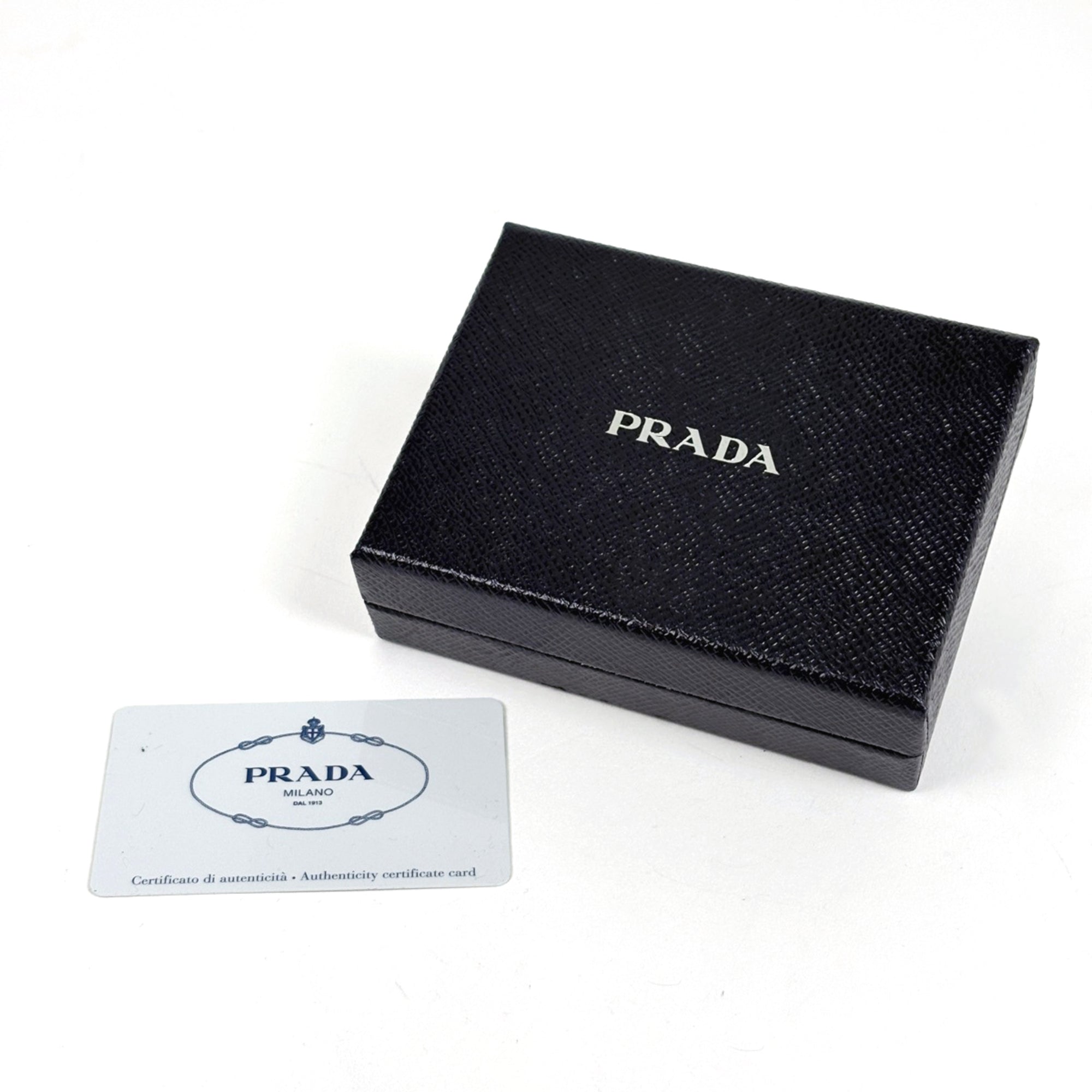 Prada Pink Saffiano Coin Purse/Coin Case (Pre-Owned)