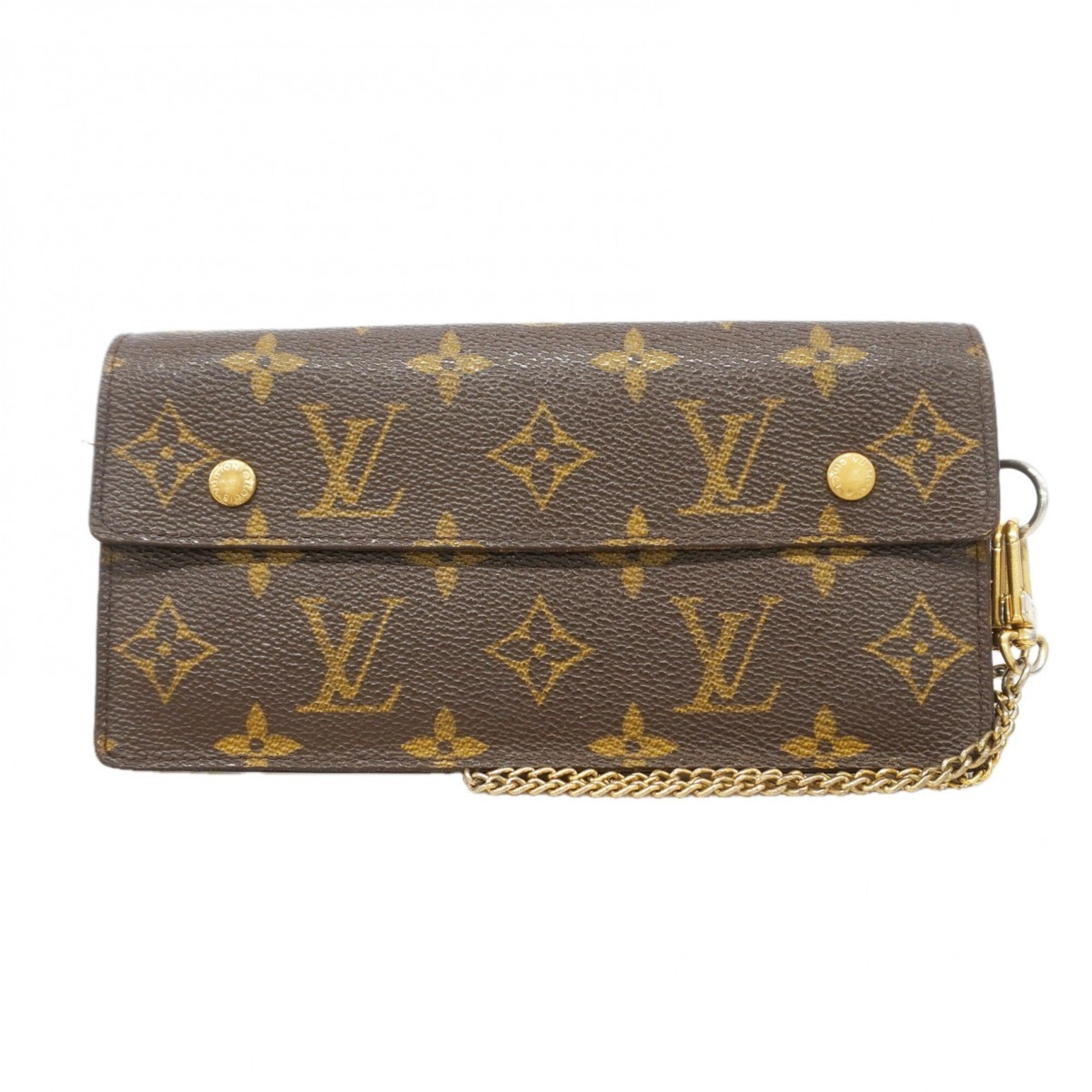 Louis Vuitton Brown Long Wallet (Bi-Fold) (Pre-Owned)
