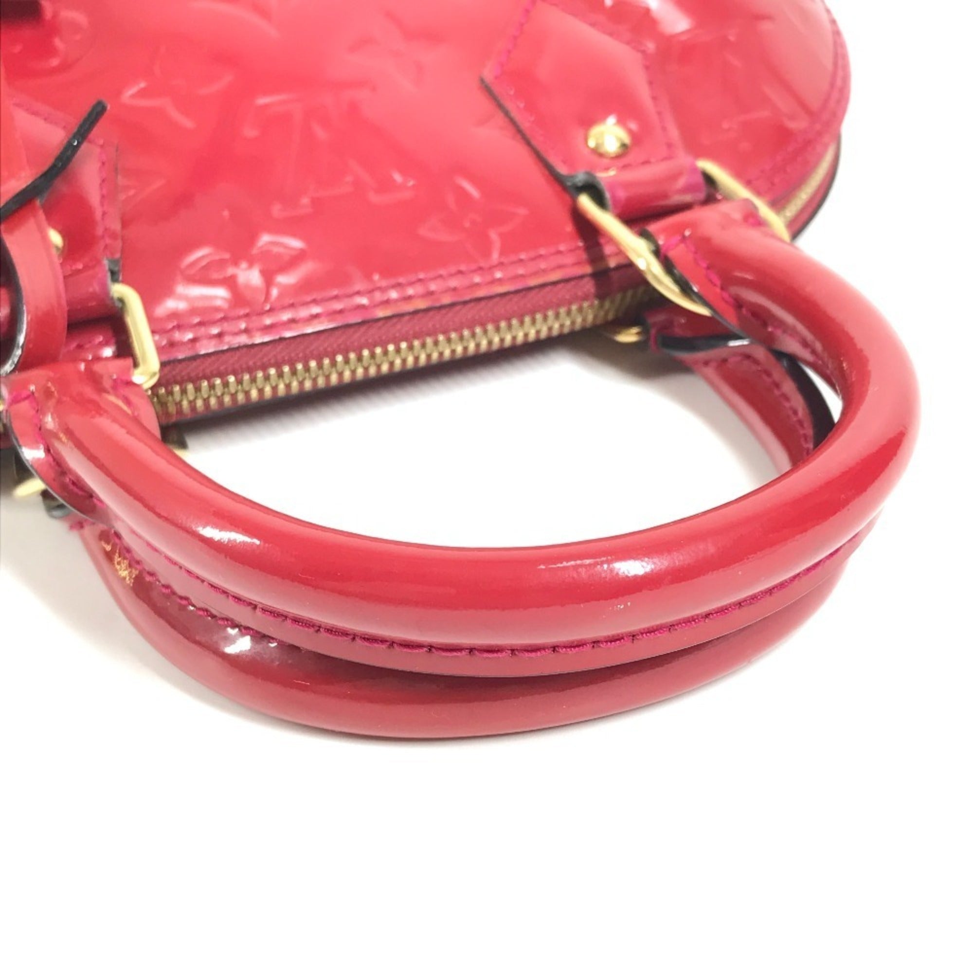 Louis Vuitton Monogram Vernis Indian Rose Monogram Vernis Handbag Shoulder Bag (Pre-Owned)