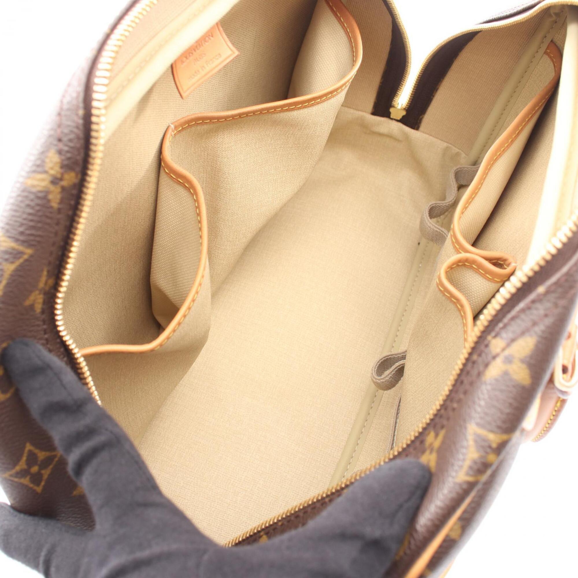 Louis Vuitton Brown Monogram Coated Canvas Handbag (Pre-Owned)