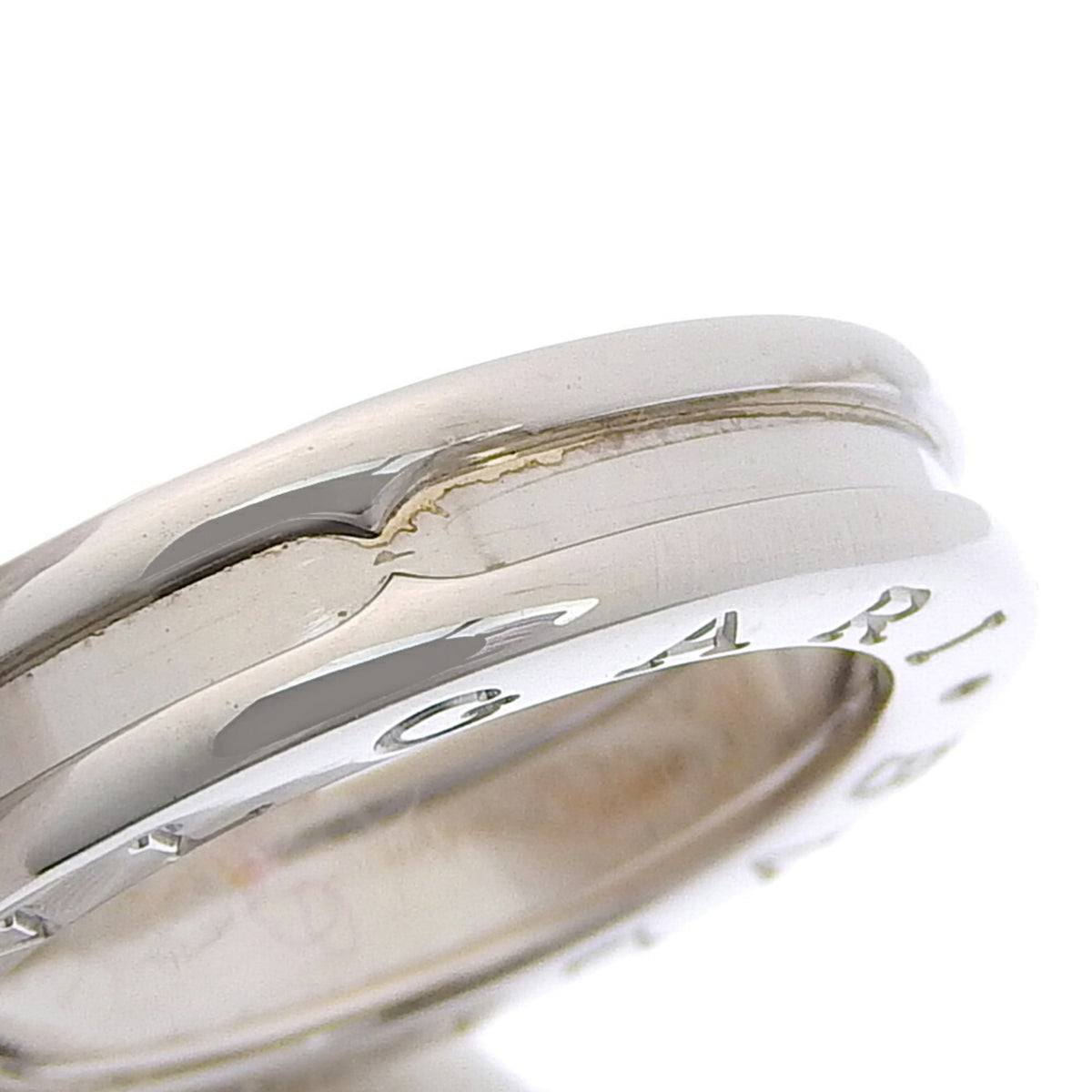Bvlgari White Gold White Gold (18K) Band Ring (Pre-Owned)