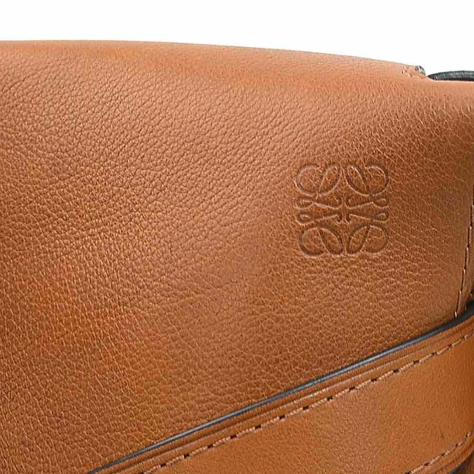 Loewe Brown Leather Shoulder Bag (Pre-Owned)