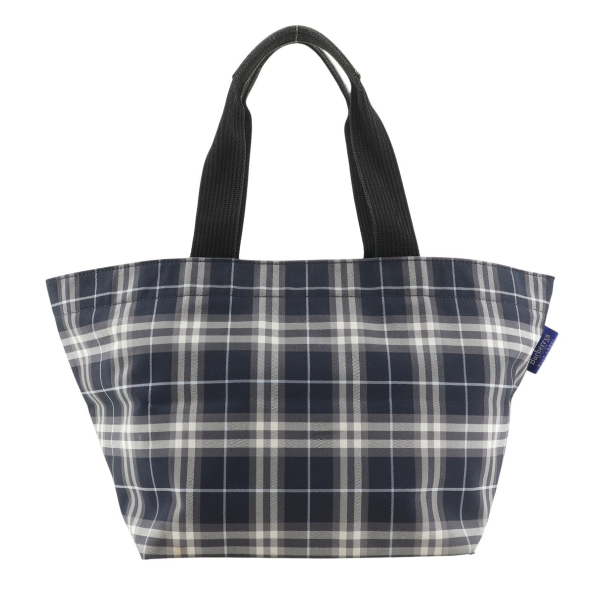 Burberry Blue Label Blue Navy Nylon Tote Bag (Pre-Owned)