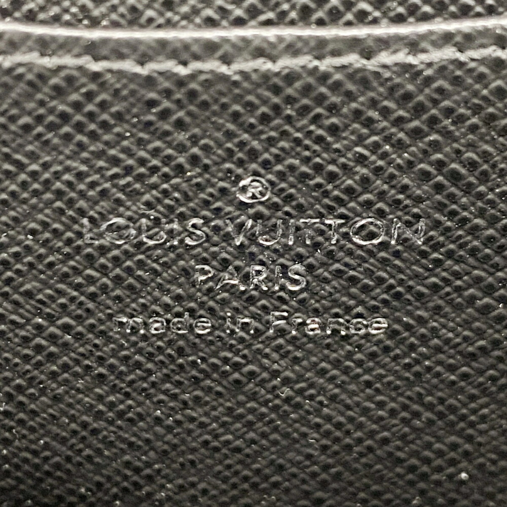 Louis Vuitton Noir Coin Purse/Coin Case (Pre-Owned)