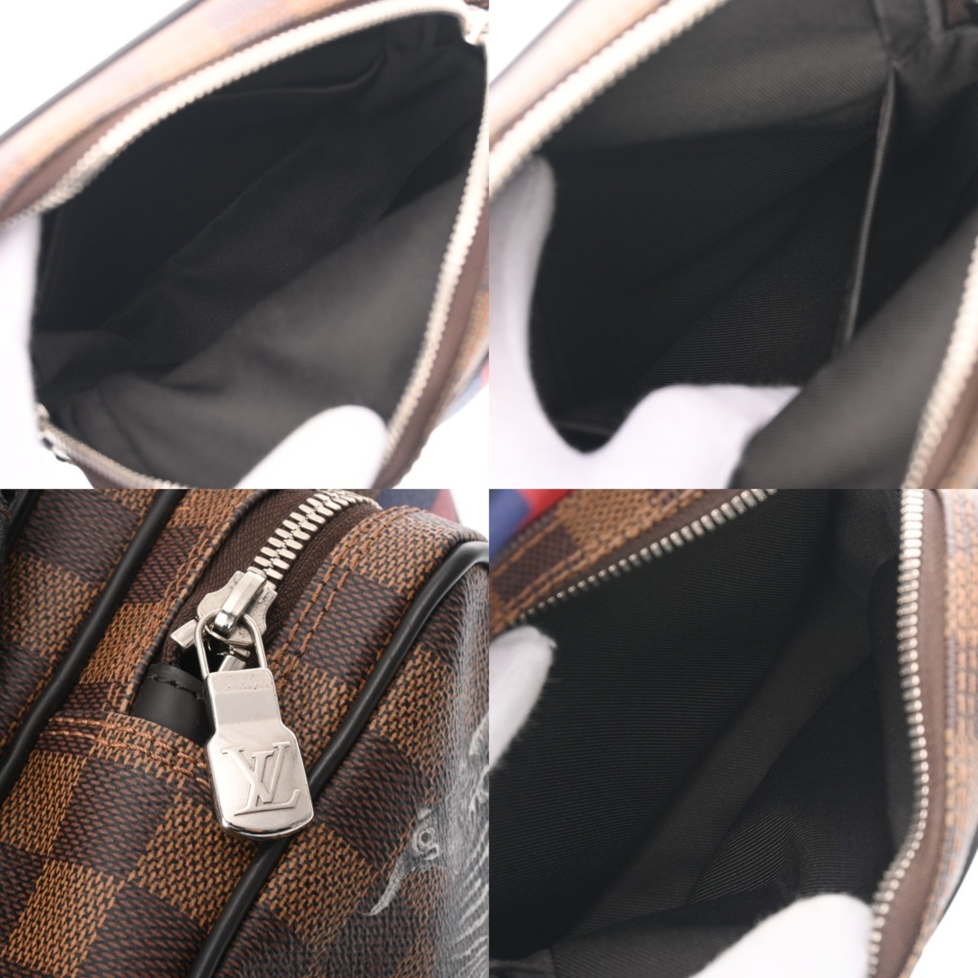Louis Vuitton Brown Damier Canvas Shoulder Bag (Pre-Owned)