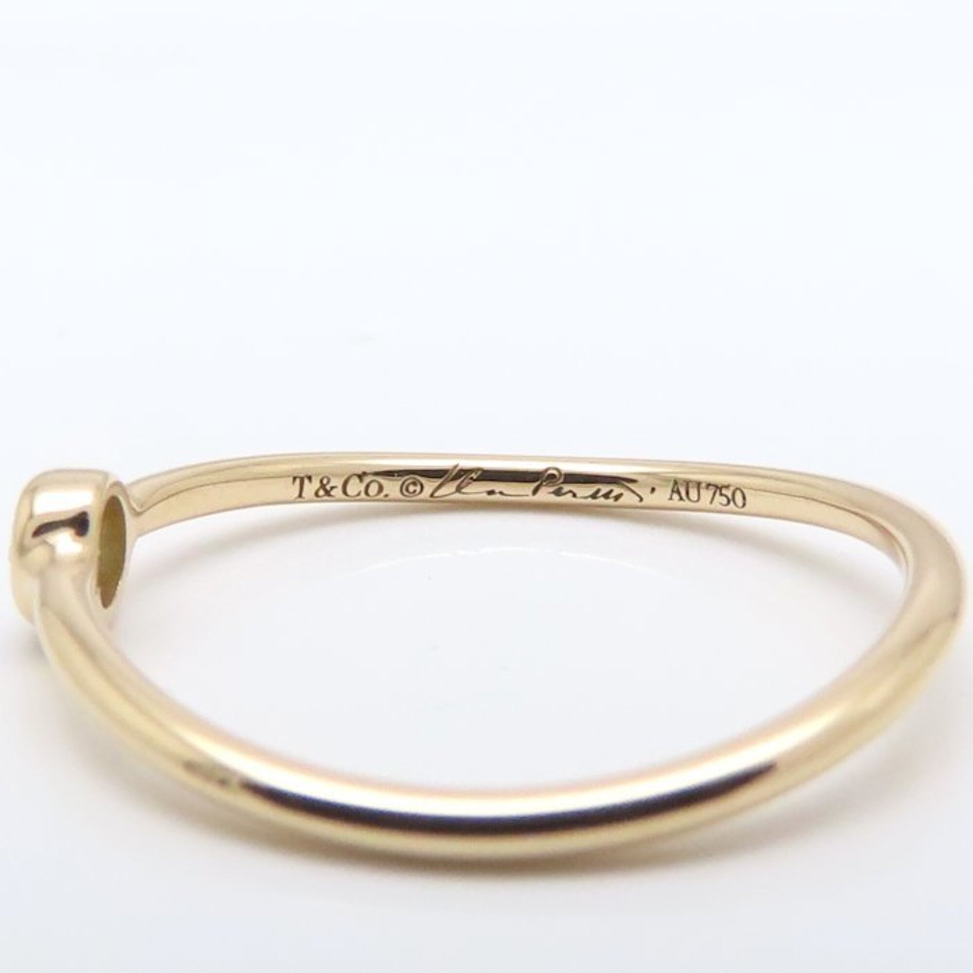 Tiffany Pink Gold (18K) Band Ring (Pre-Owned)