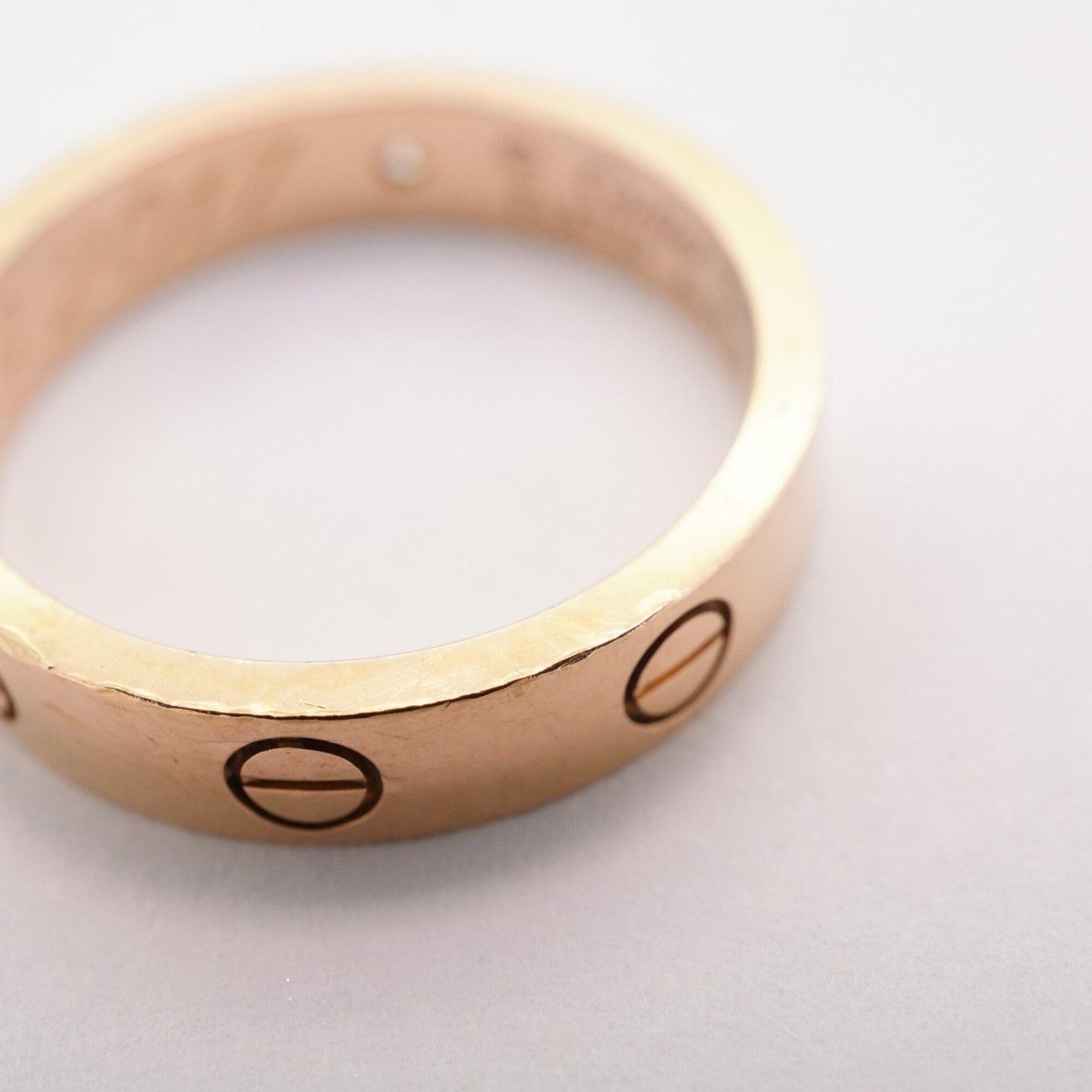 Cartier Pink Gold (18K) Band Ring (Pre-Owned)
