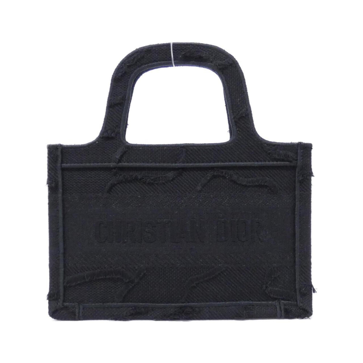 Christian Dior Black Canvas Handbag (Pre-Owned)