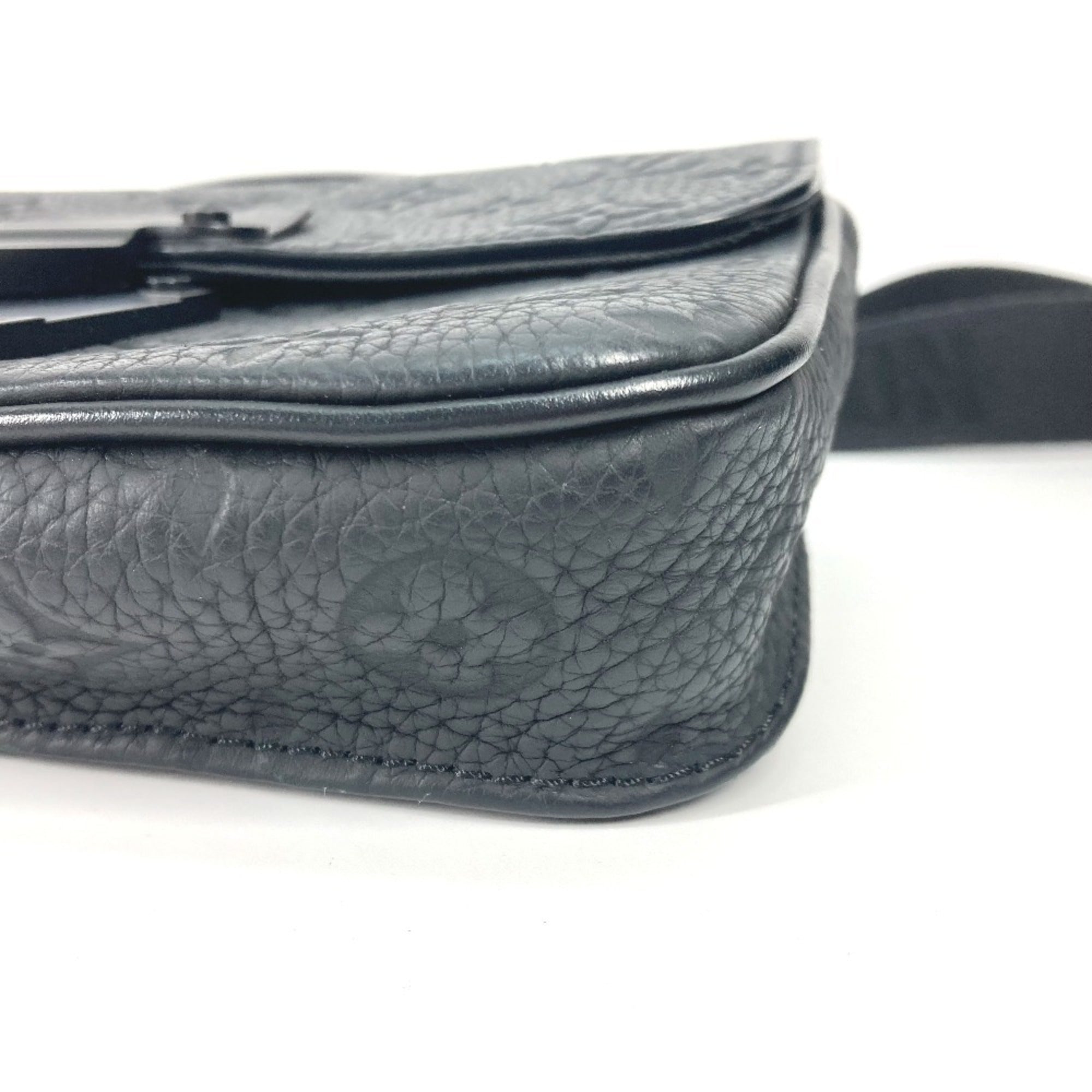 Louis Vuitton Black Galle Monogram Empreinte Shoulder Bag Sling Bag (Pre-Owned)