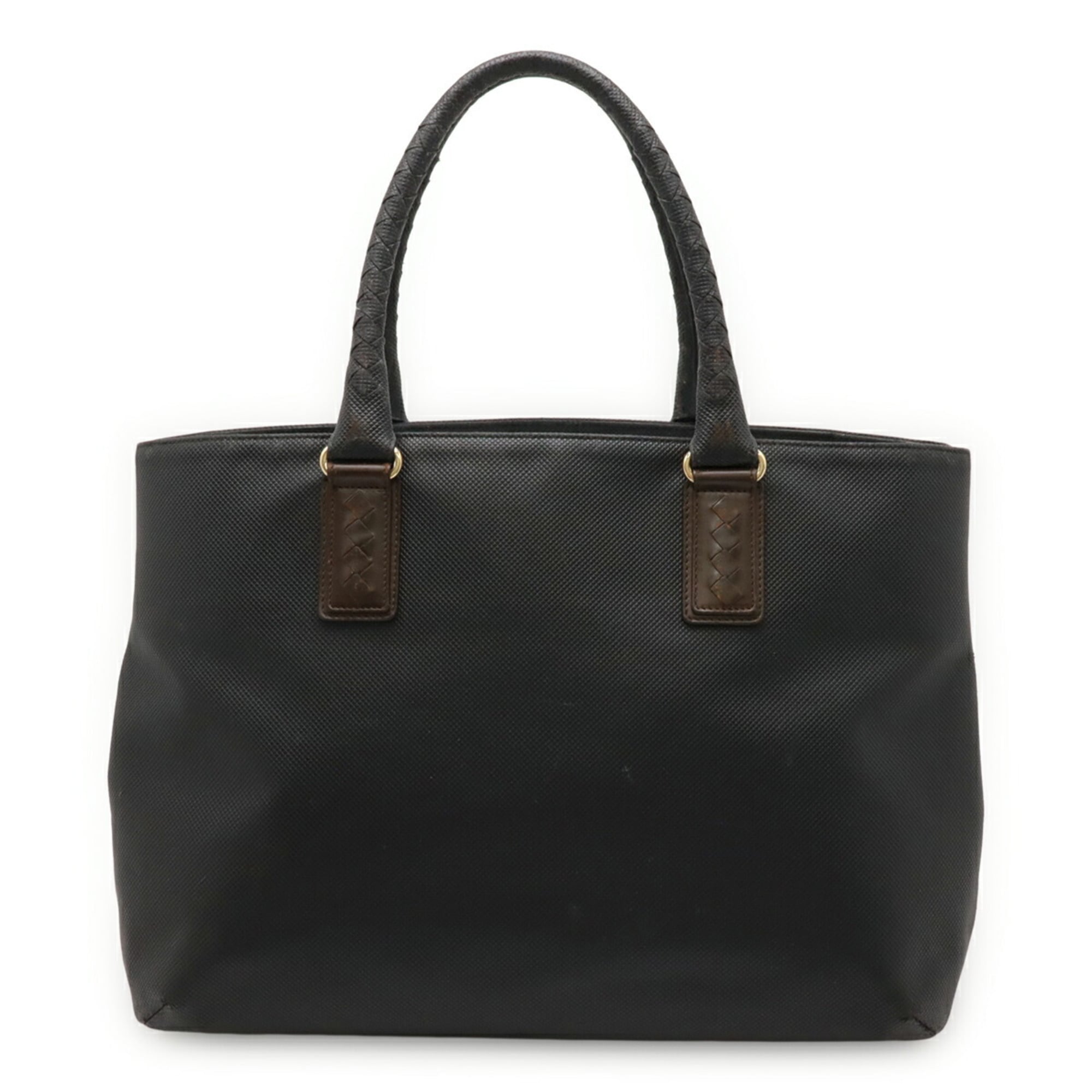 Bottega Veneta Brown Pvc Tote Bag (Pre-Owned)