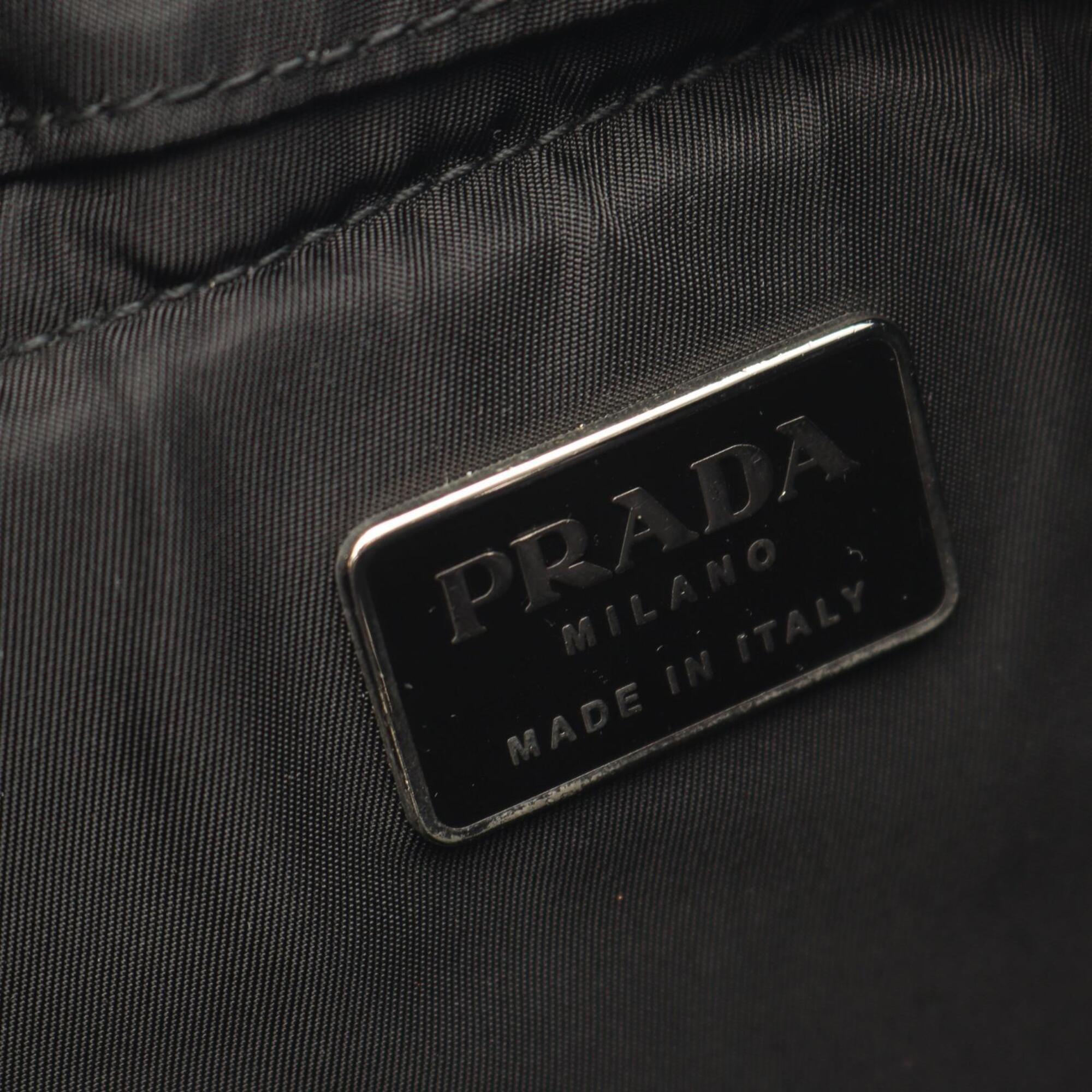 Prada Black Nylon Backpack (Pre-Owned)