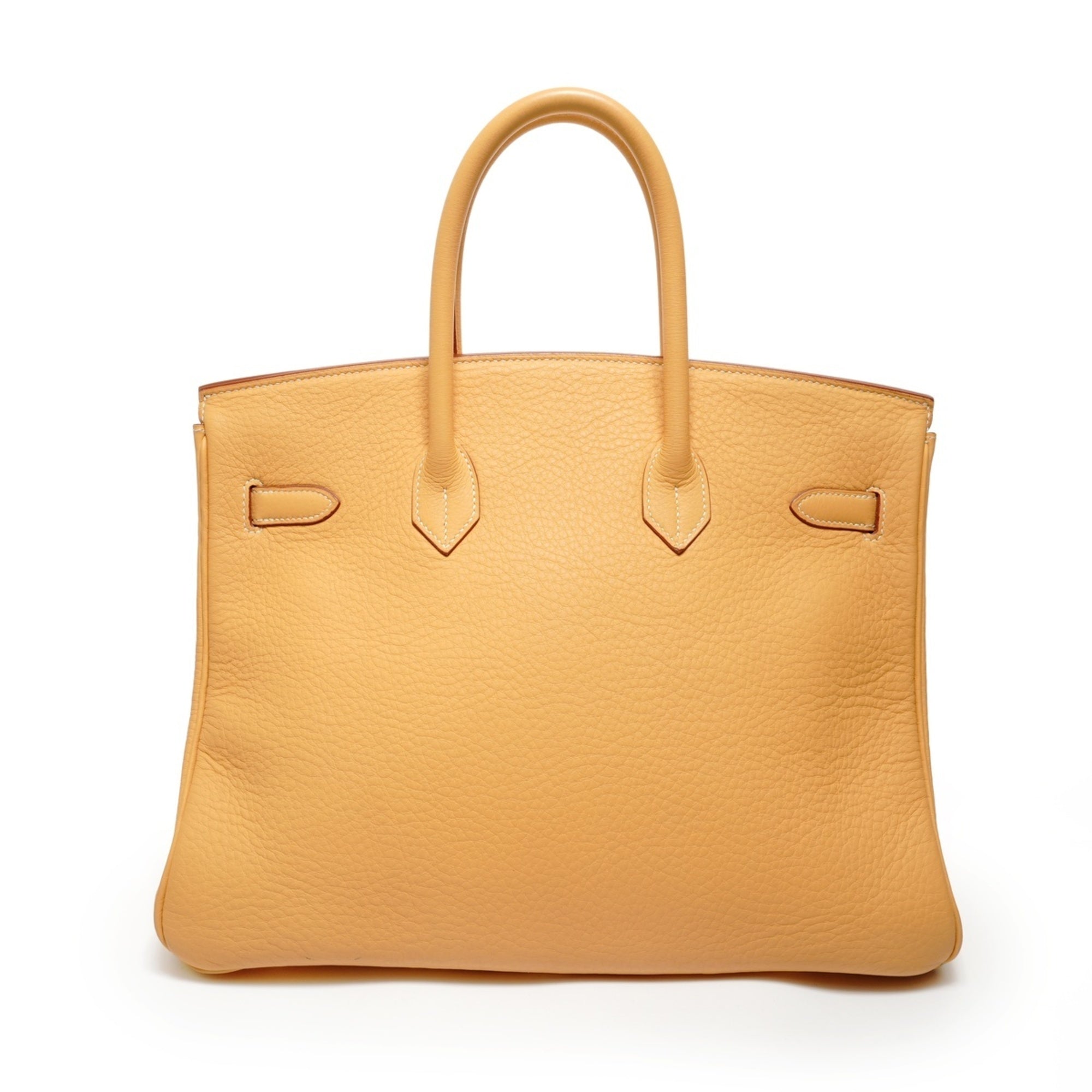 Hermes Birkin Natural Sable Yellow Togo Leather Handbag (Pre-Owned)