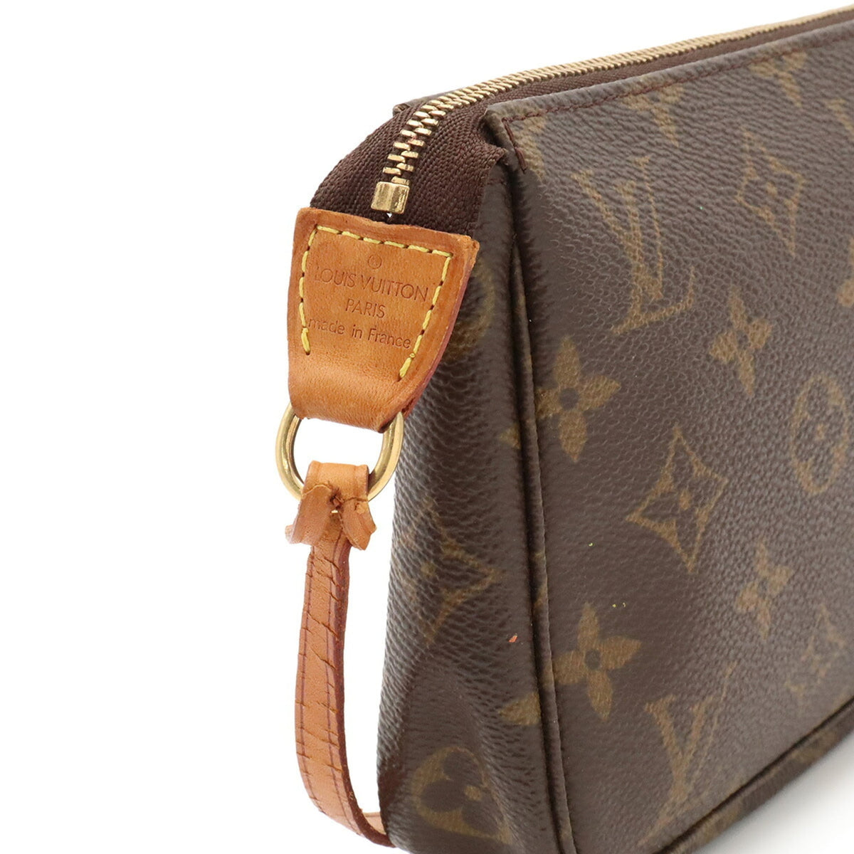 Louis Vuitton Brown Monogram Monogram Handbag Pochette Pouch (Pre-Owned)