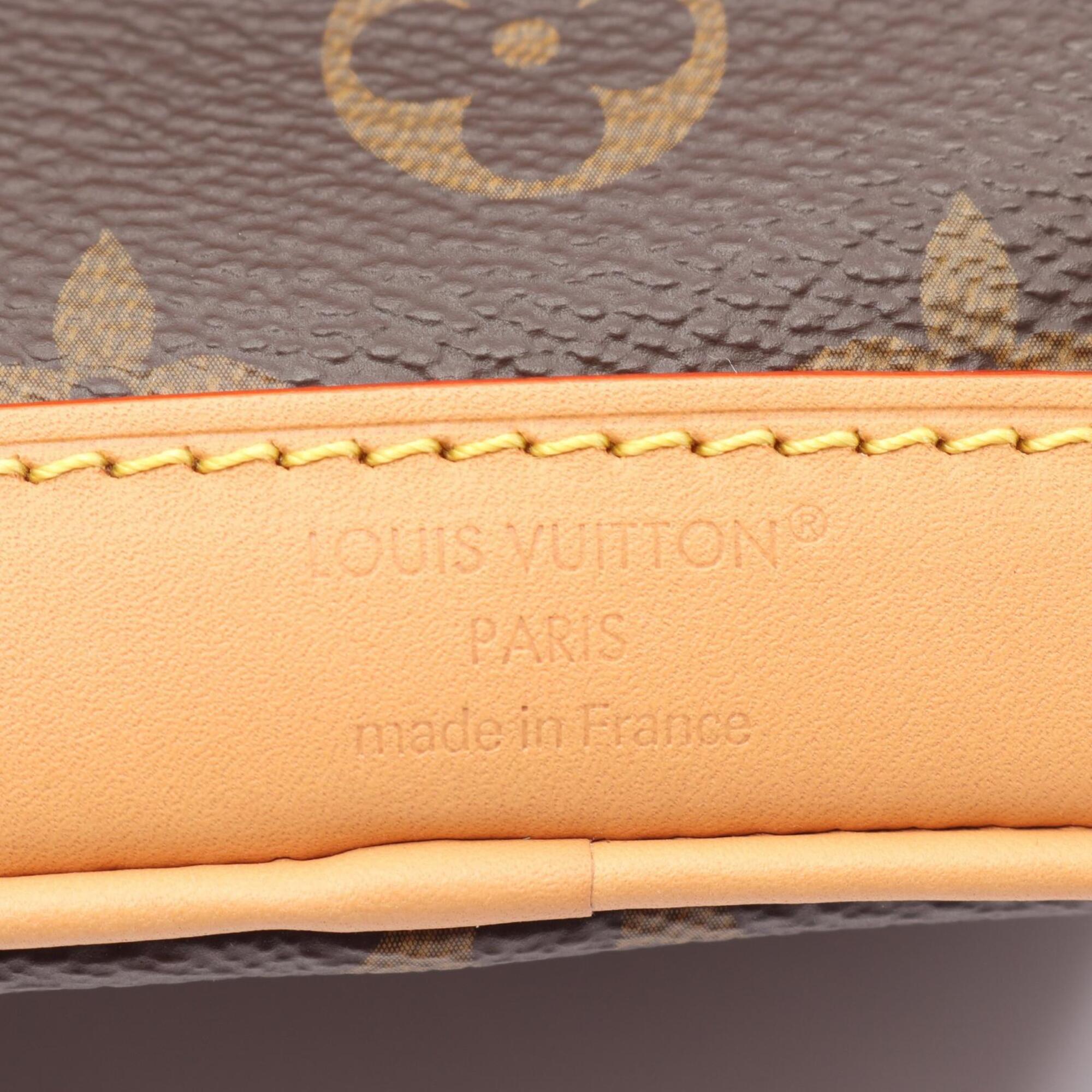 Louis Vuitton Monogram Brown Monogram Leather Handbag (Pre-Owned)