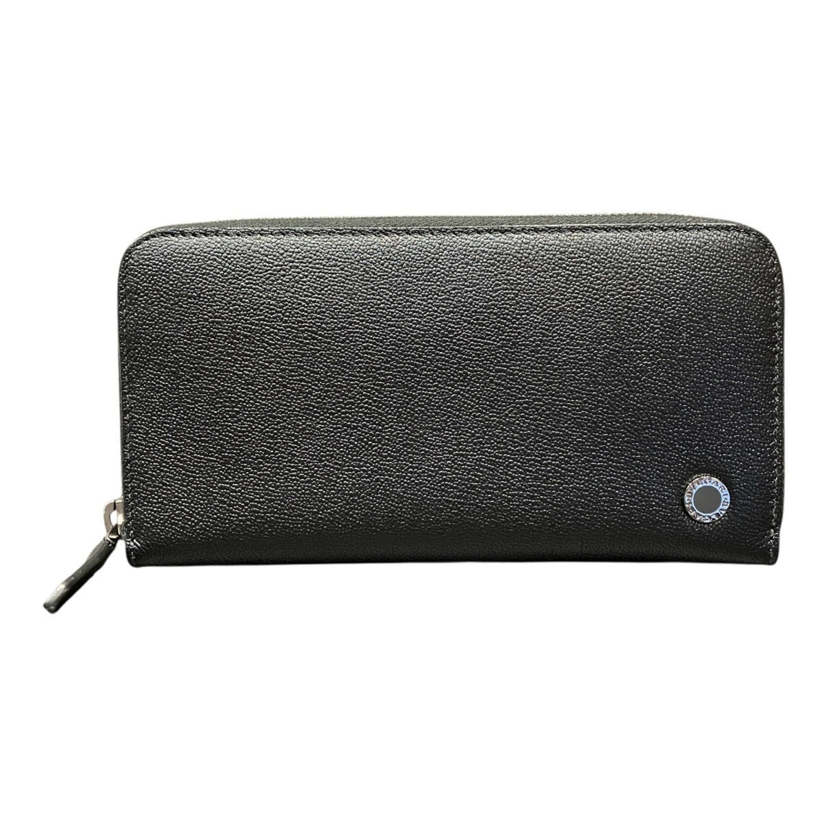 Bvlgari Black Leather Long Wallet (Bi-Fold) (Pre-Owned)