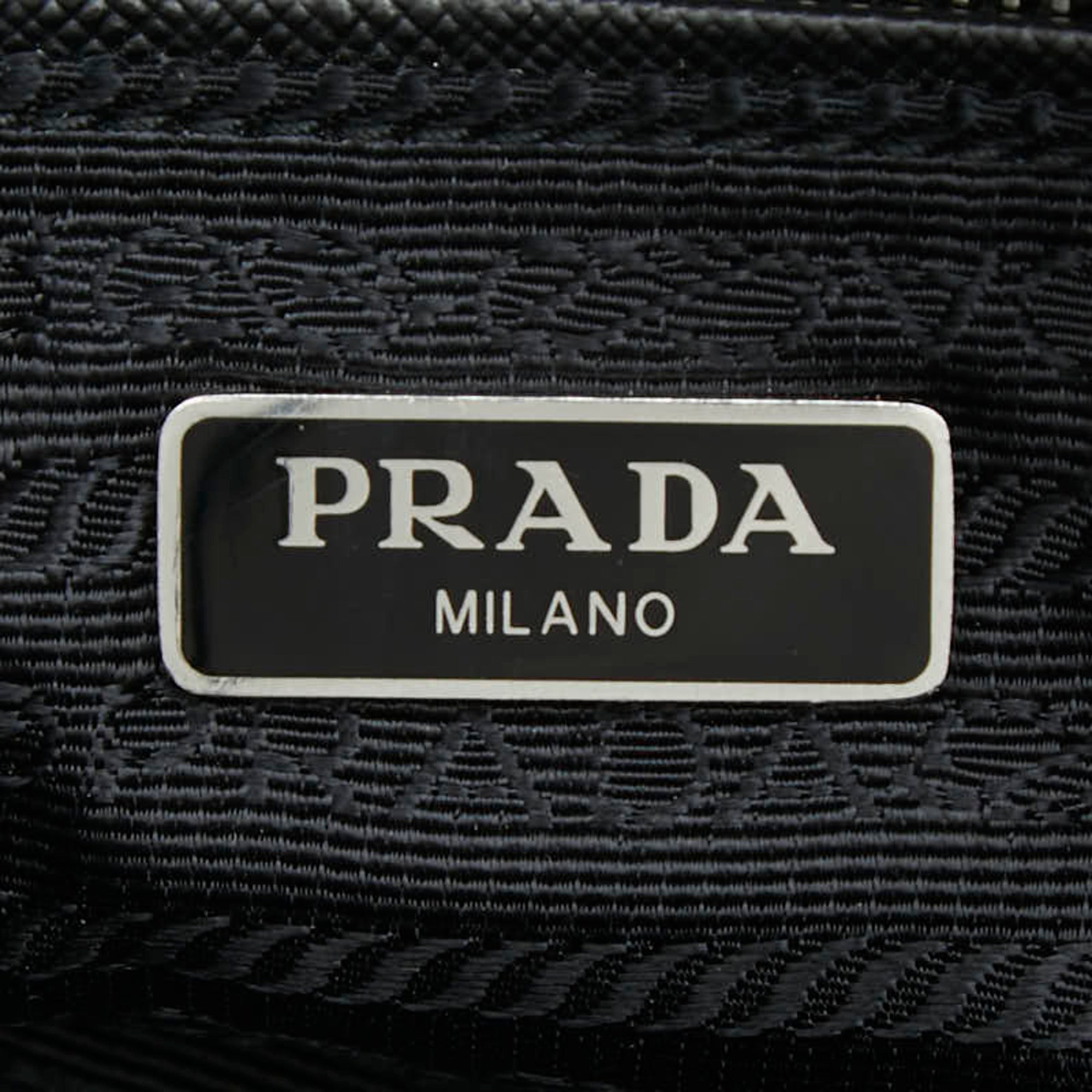 Prada Black Nylon Handbag (Pre-Owned)