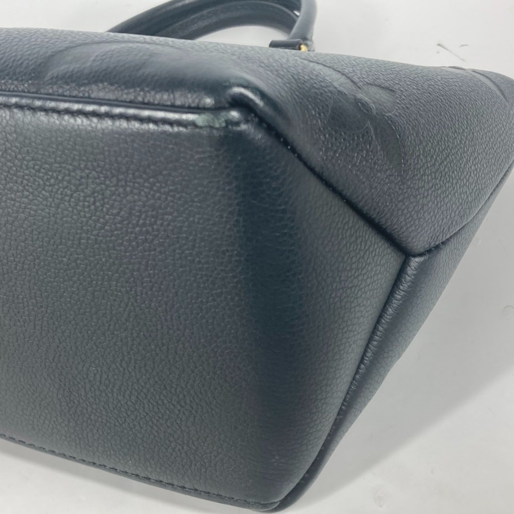 Louis Vuitton Black Noir Monogram Empreinte Handbag Tote Bag (Pre-Owned)