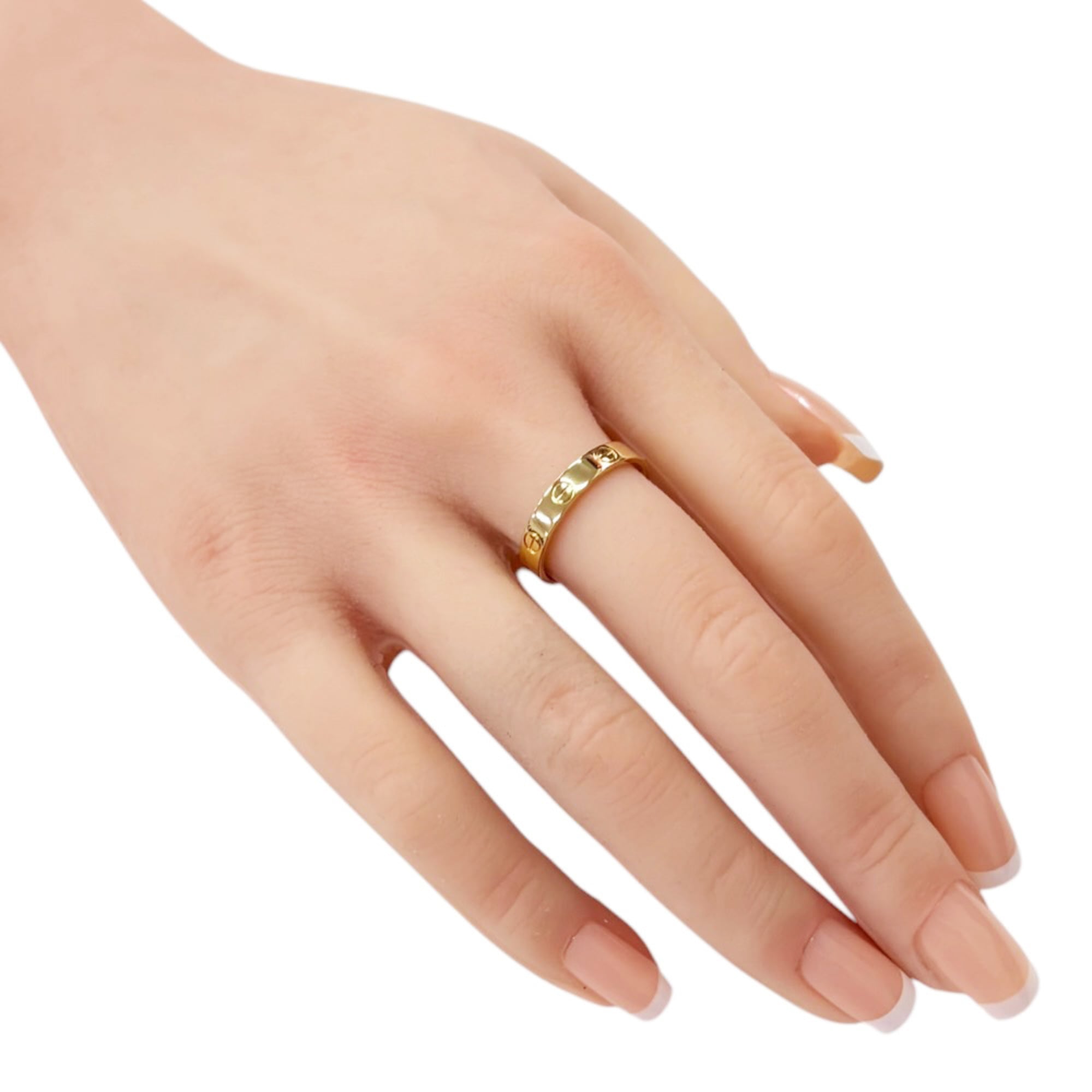 Cartier Love Yellow Gold (18K) Band Ring (Pre-Owned)