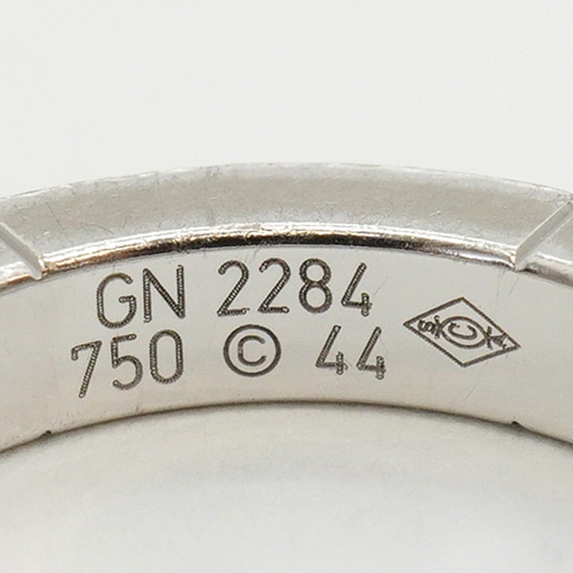Cartier White Gold (18K) Band Ring (Pre-Owned)