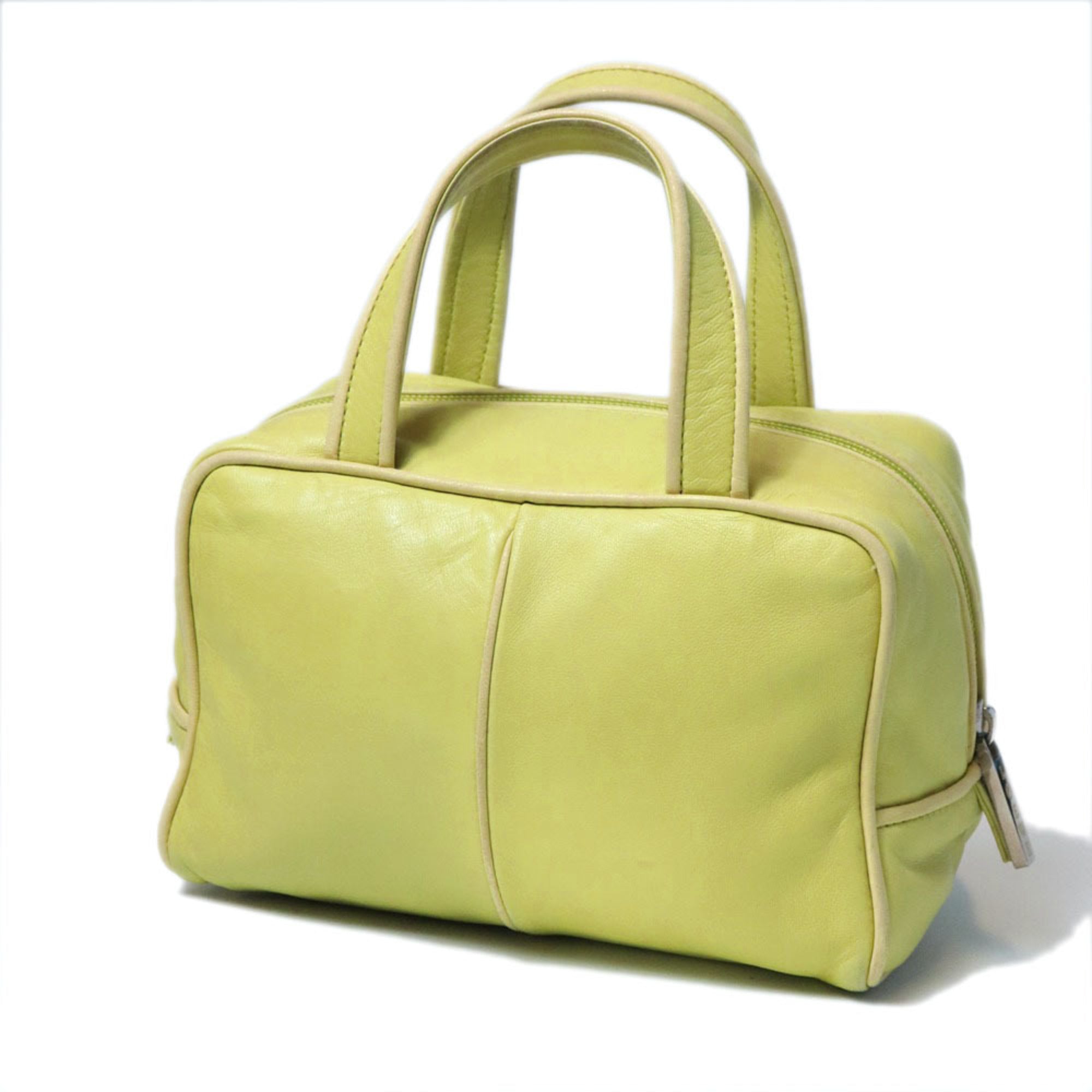 Loewe Green Leather Handbag (Pre-Owned)