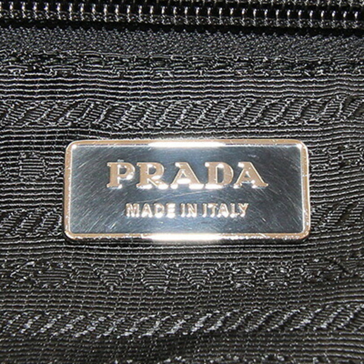 Prada Black Nylon Tote Bag (Pre-Owned)