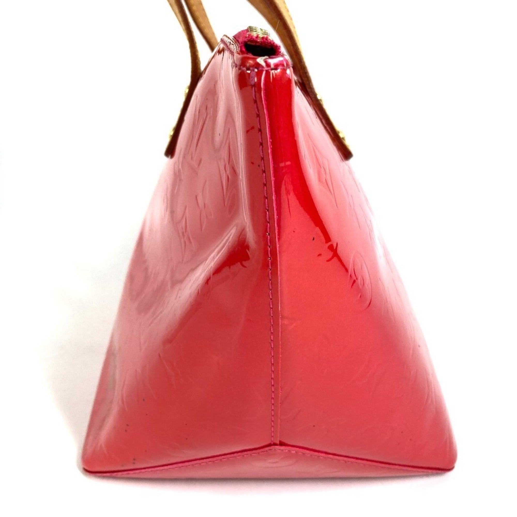 Louis Vuitton Pink Rose Pop Monogram Vernis Handbag Tote Bag (Pre-Owned)