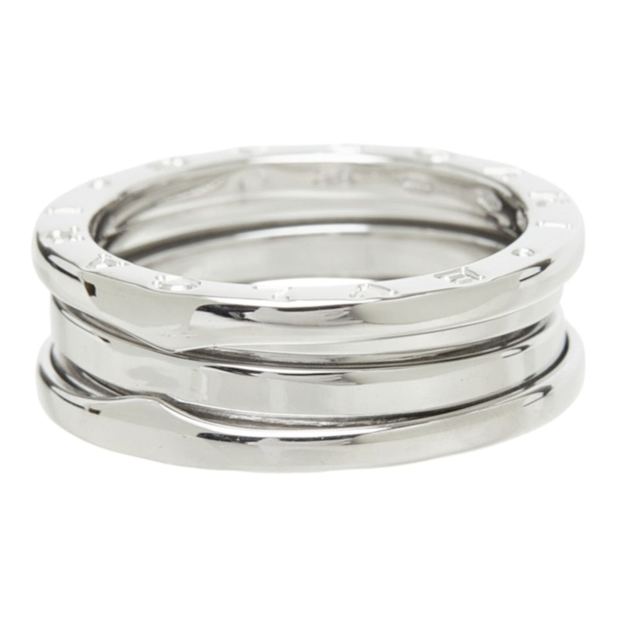 Bvlgari White Gold White Gold (18K) Band Ring (Pre-Owned)
