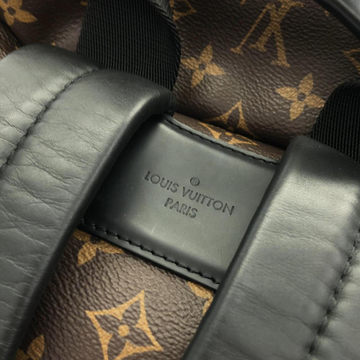 Louis Vuitton Marron Coated Canvas Backpack (Pre-Owned)