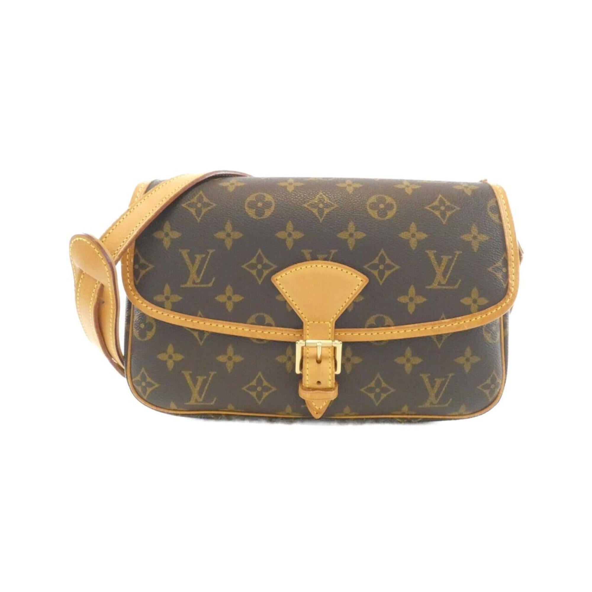 Louis Vuitton Brown Coated Canvas Shoulder Bag (Pre-Owned)