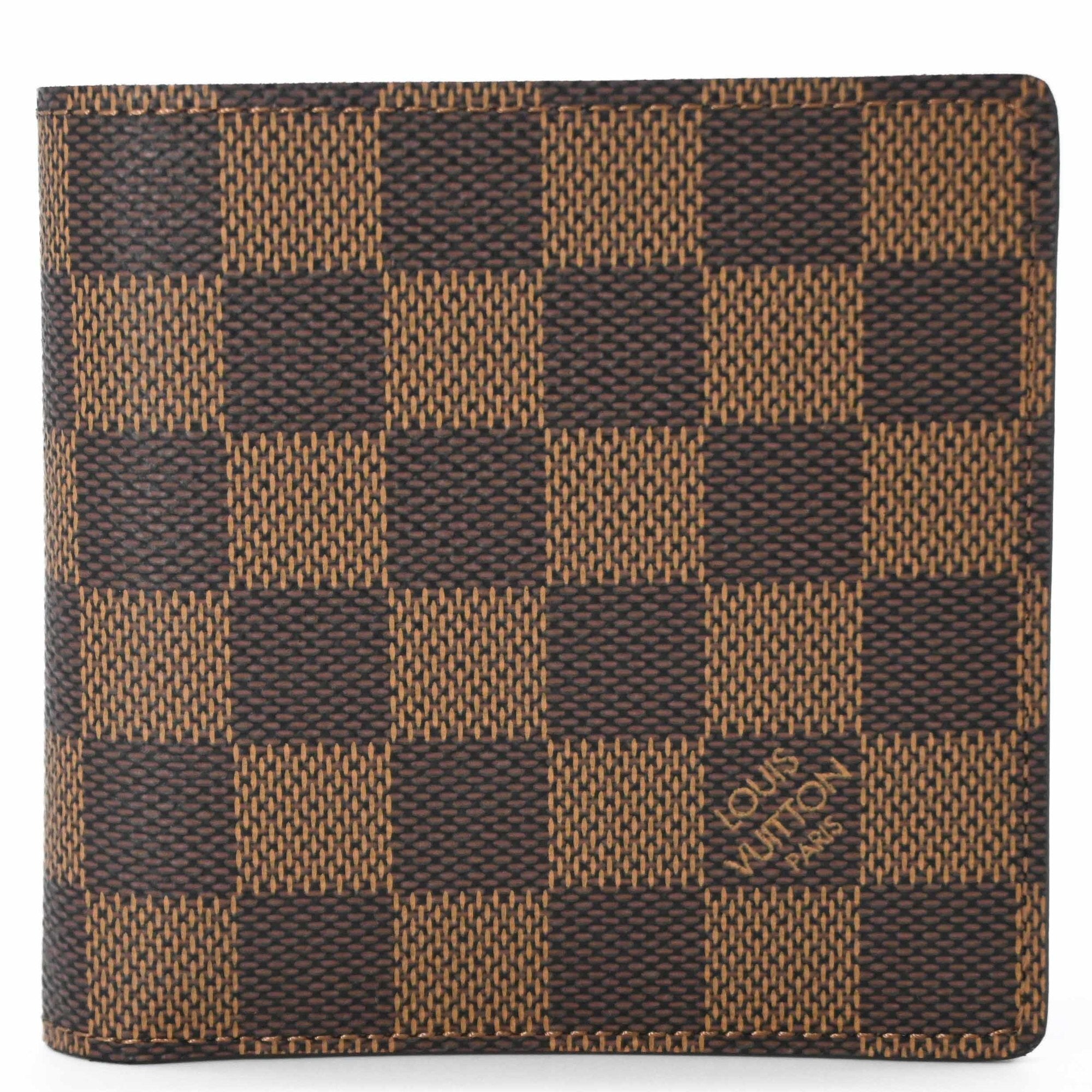 Louis Vuitton Brown Damier Graphite Wallet (Bi-Fold) (Pre-Owned)