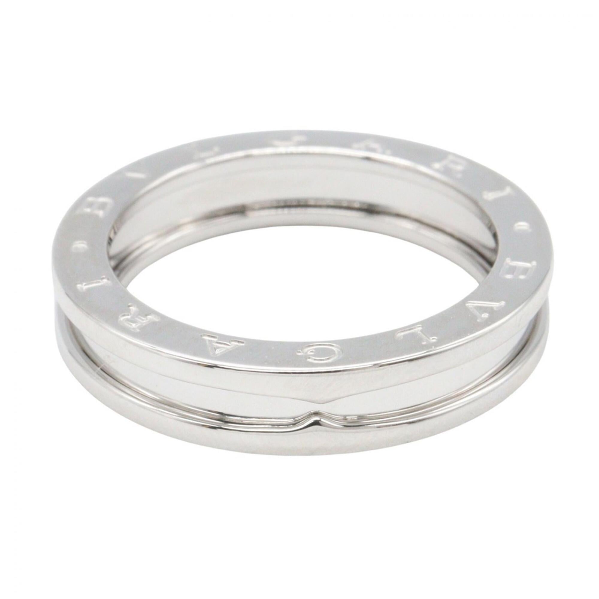 Bvlgari Silver White Gold (18K) Band Ring (Pre-Owned)