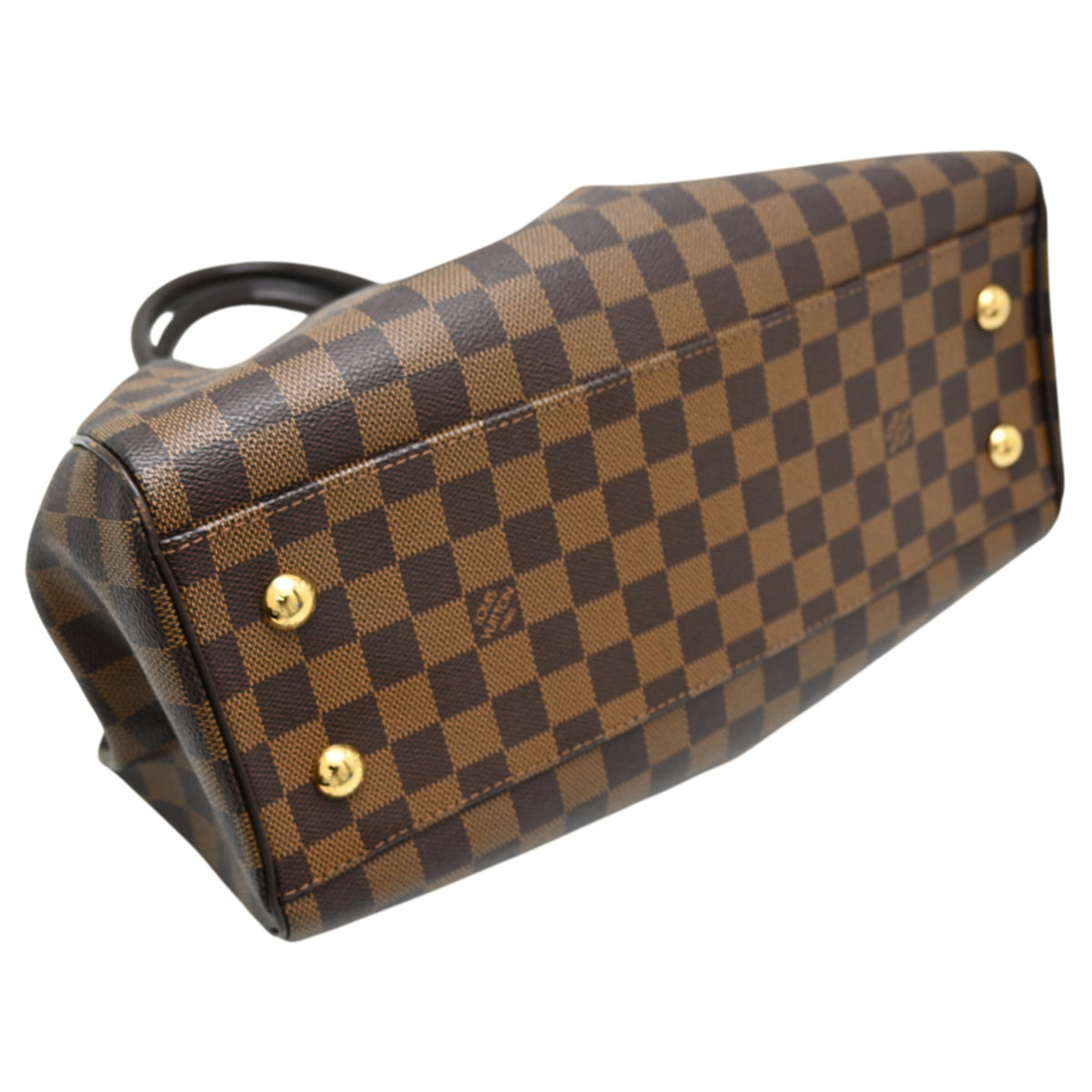 Louis Vuitton Brown Damier Canvas Ebene Handbag (Pre-Owned)