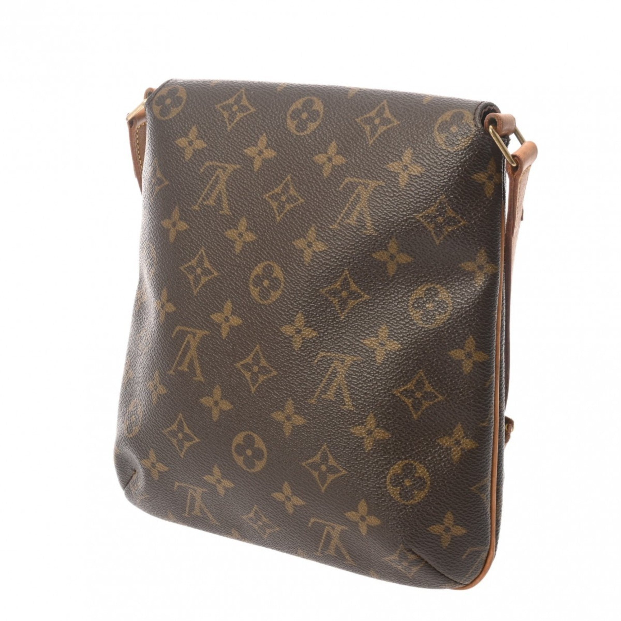 Louis Vuitton Brown Monogram Shoulder Bag (Pre-Owned)