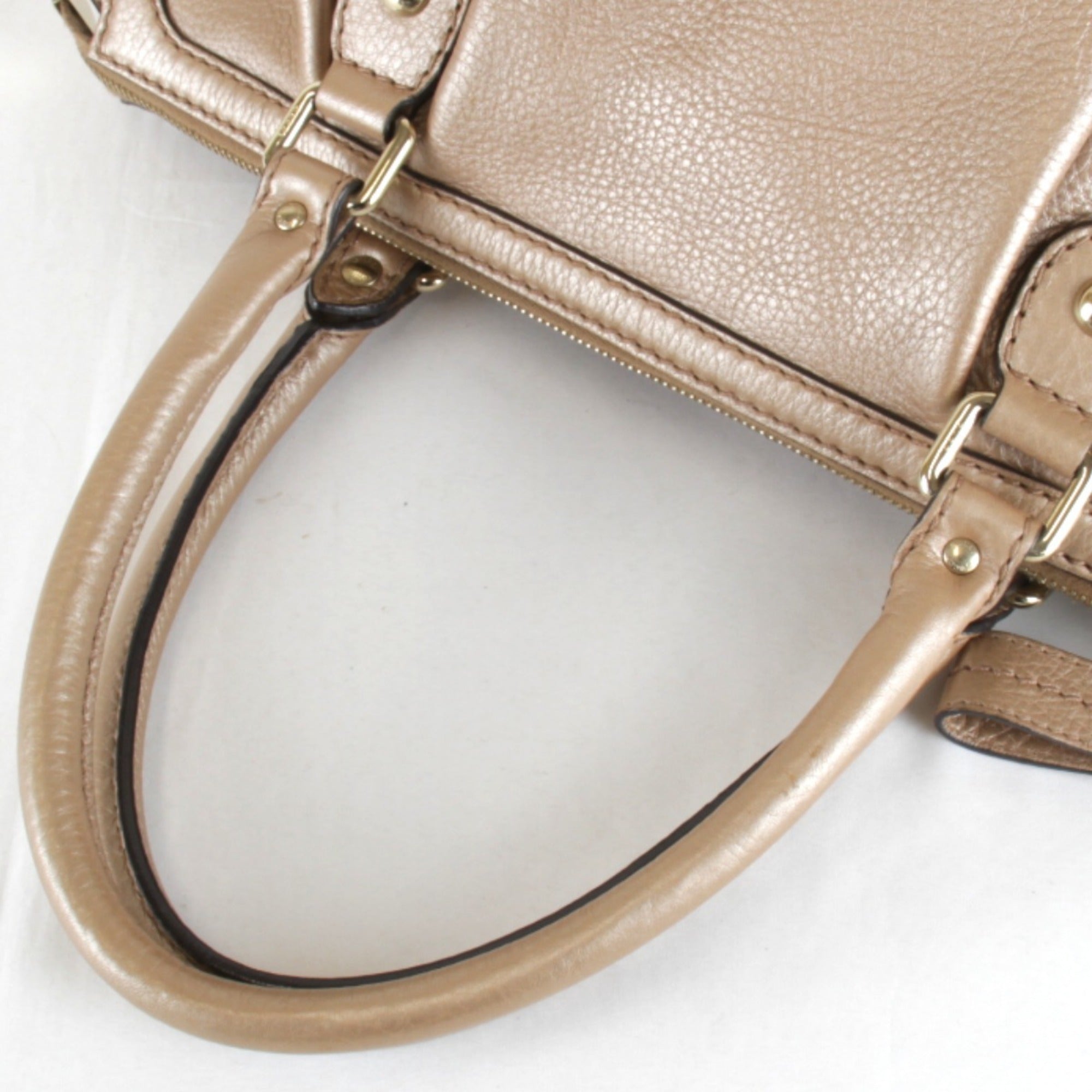 Gucci Pink Leather Handbag (Pre-Owned)