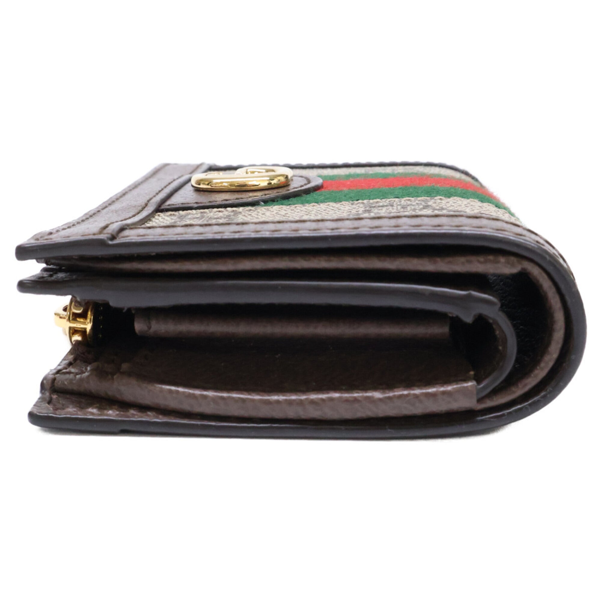 Gucci Beige Gg Canvas Wallet (Bi-Fold) (Pre-Owned)