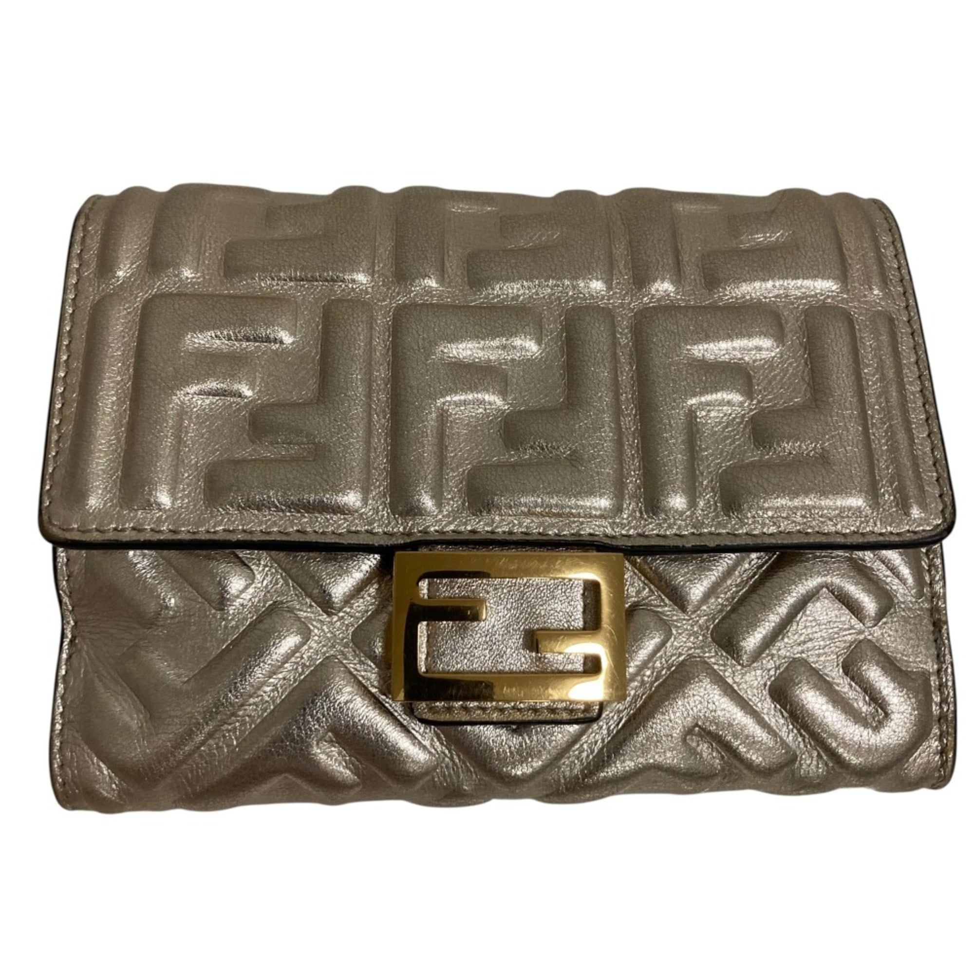 Fendi Gold Wallet (Bi-Fold) (Pre-Owned)